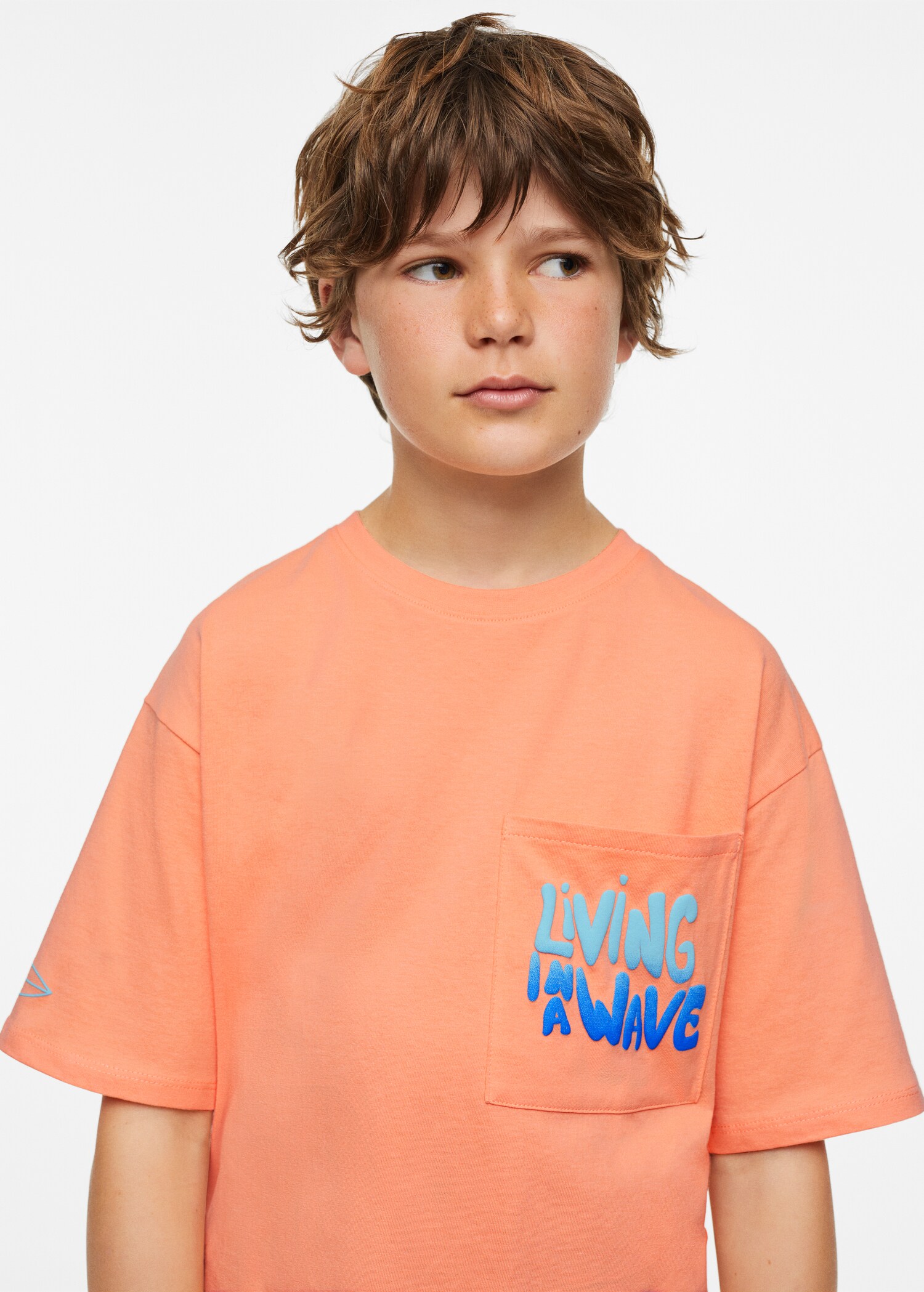 Camiseta mensaje bolsillo - Detalle del artículo 1