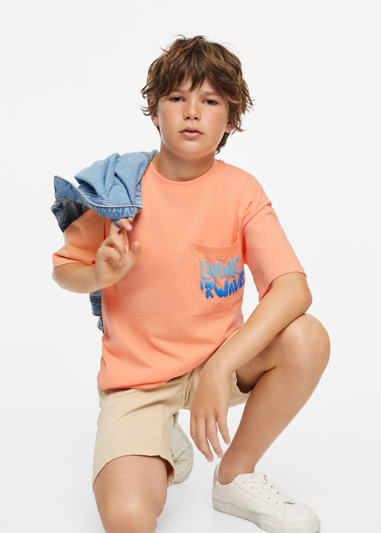Camiseta mensaje bolsillo - Detalle del artículo 2