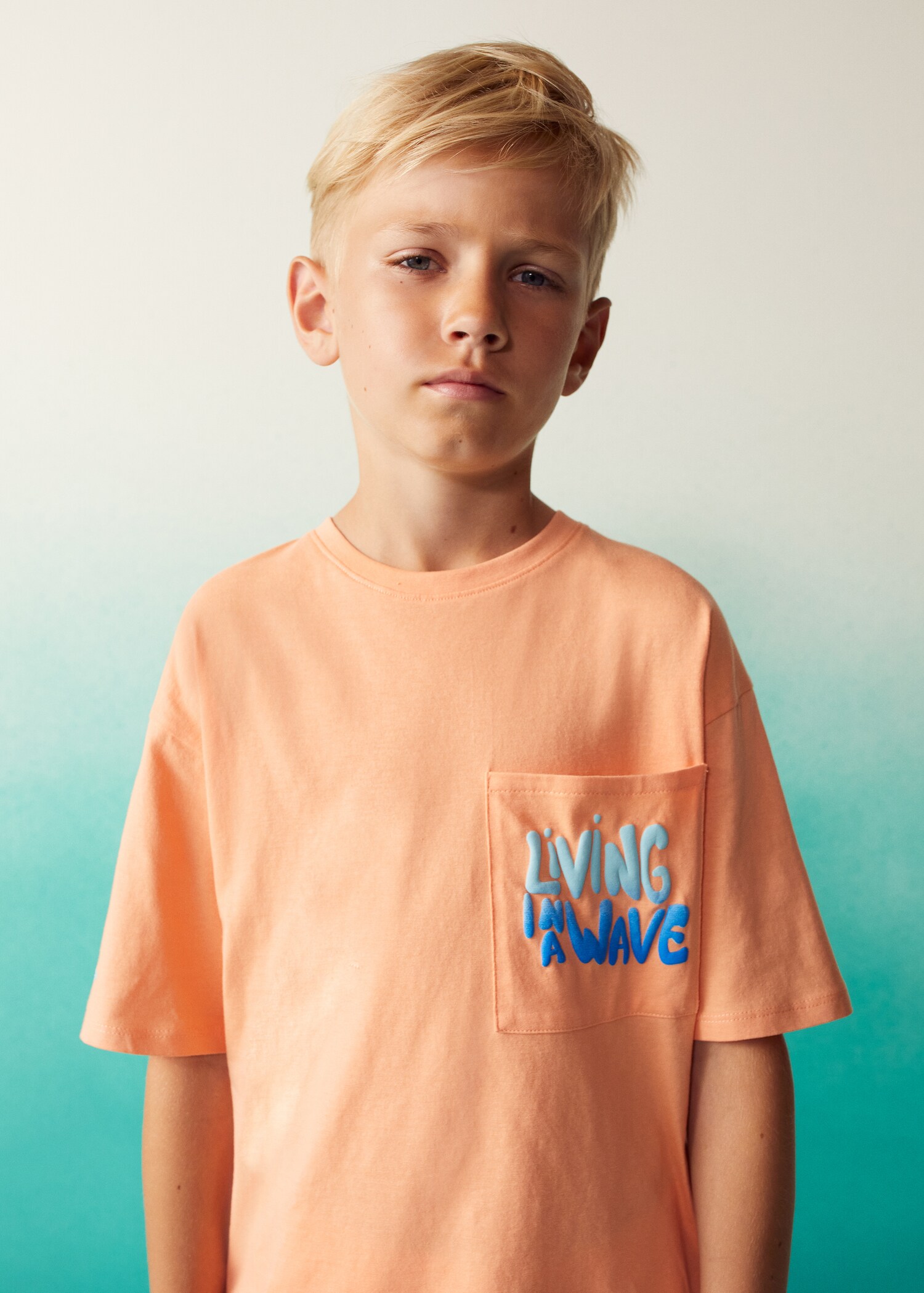 Camiseta mensaje bolsillo - Detalle del artículo 5