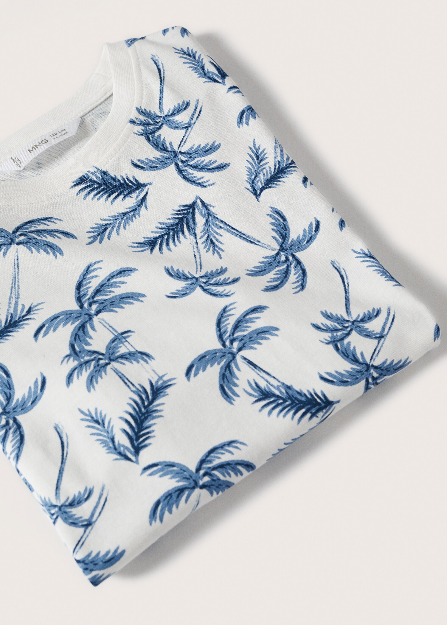 Camiseta estampado palmeras - Detalle del artículo 8