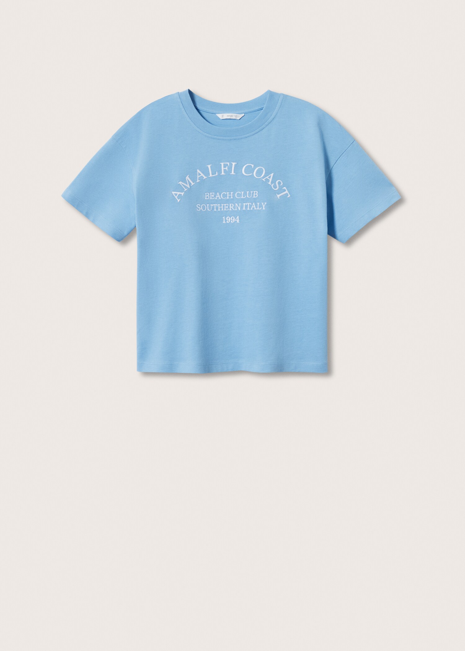 Message cotton T-shirt - Article without model