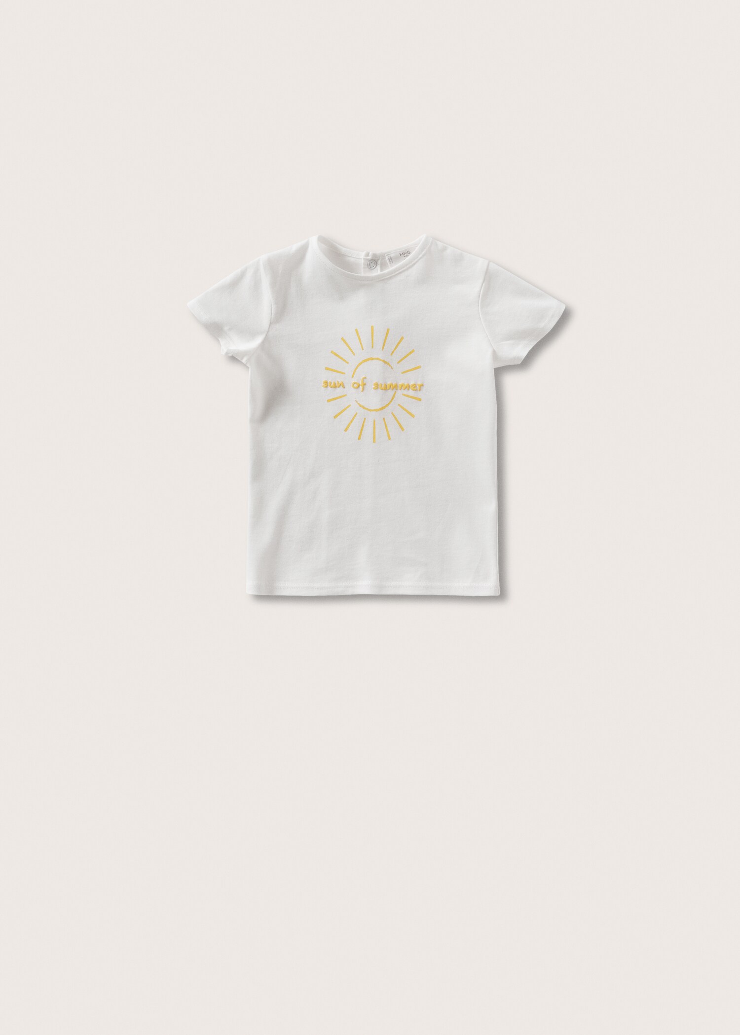 Sun printed t-shirt - Article without model