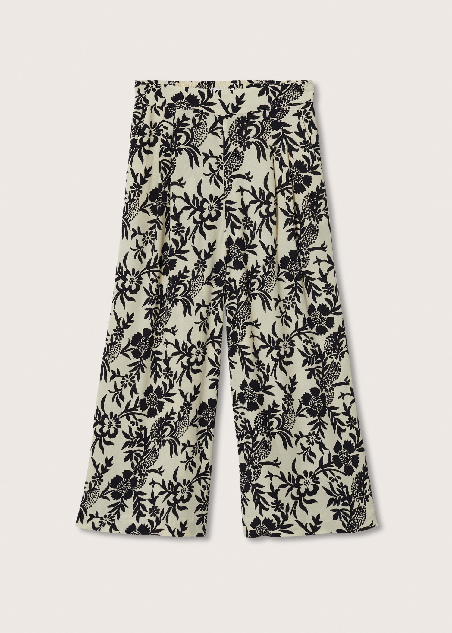 Fluid culotte trousers - Article without model