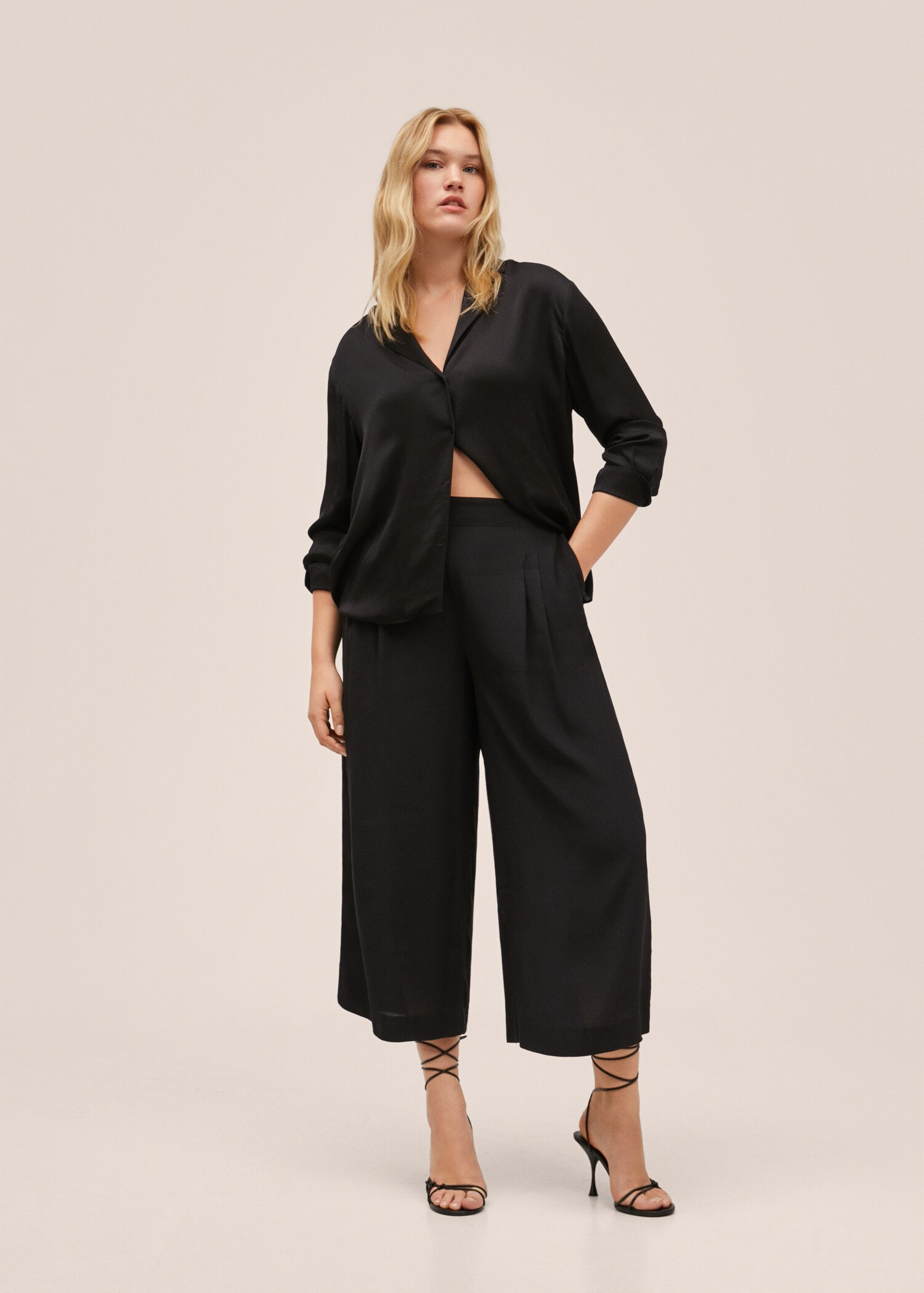 Pantalón culotte fluido - Detalle del artículo 3