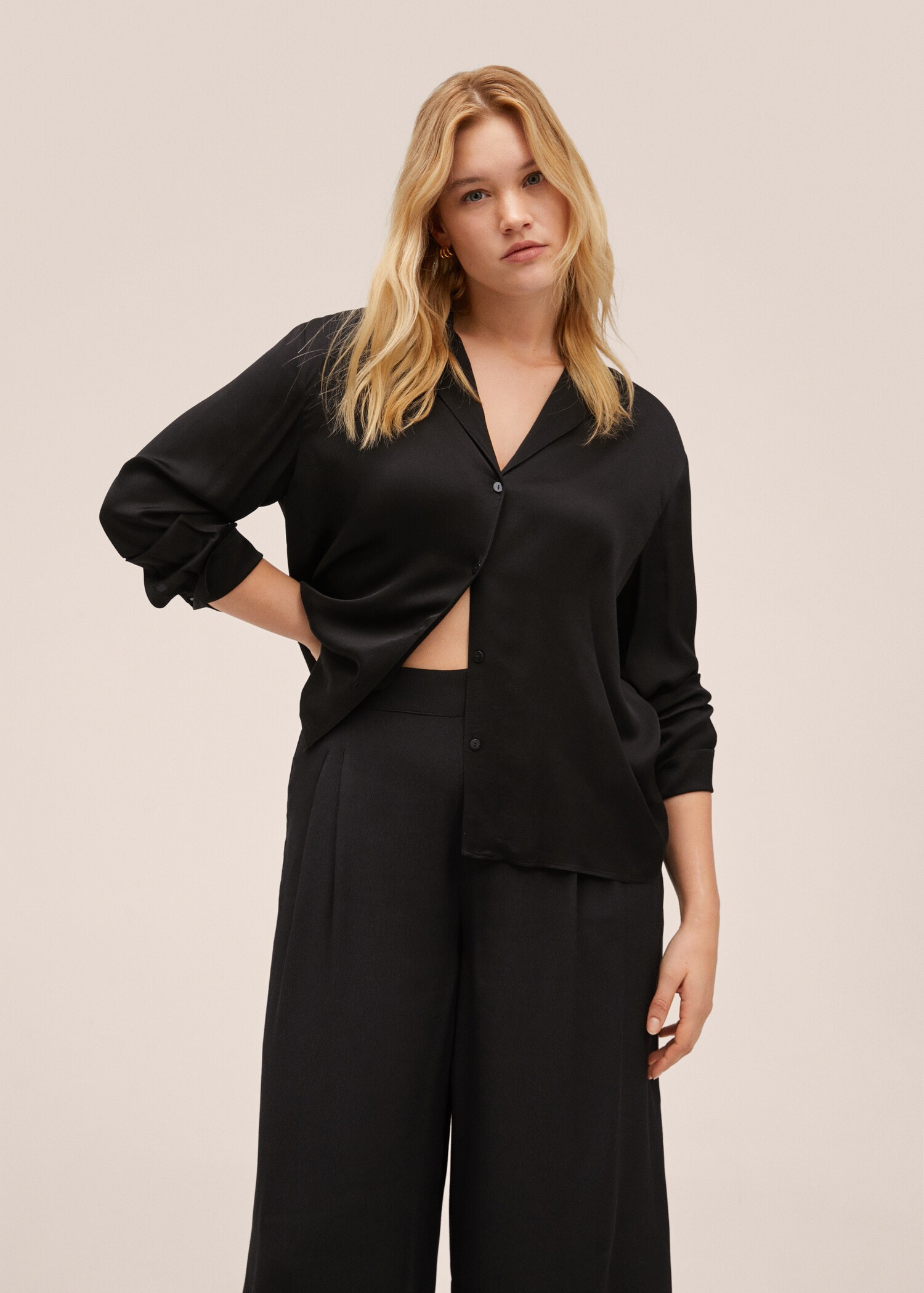 Pantalón culotte fluido - Detalle del artículo 5