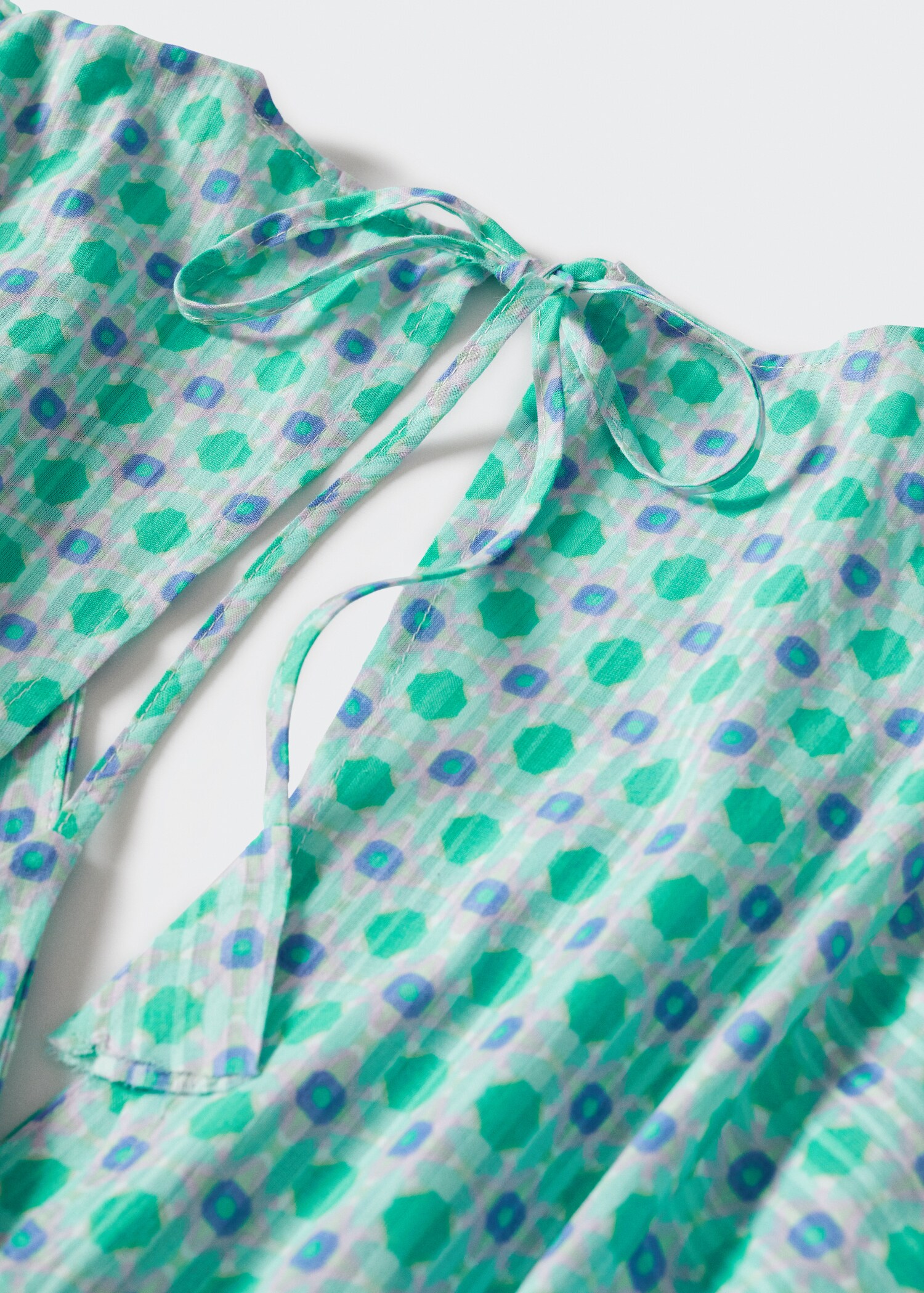 Vestido fluido estampado - Detalle del artículo 8