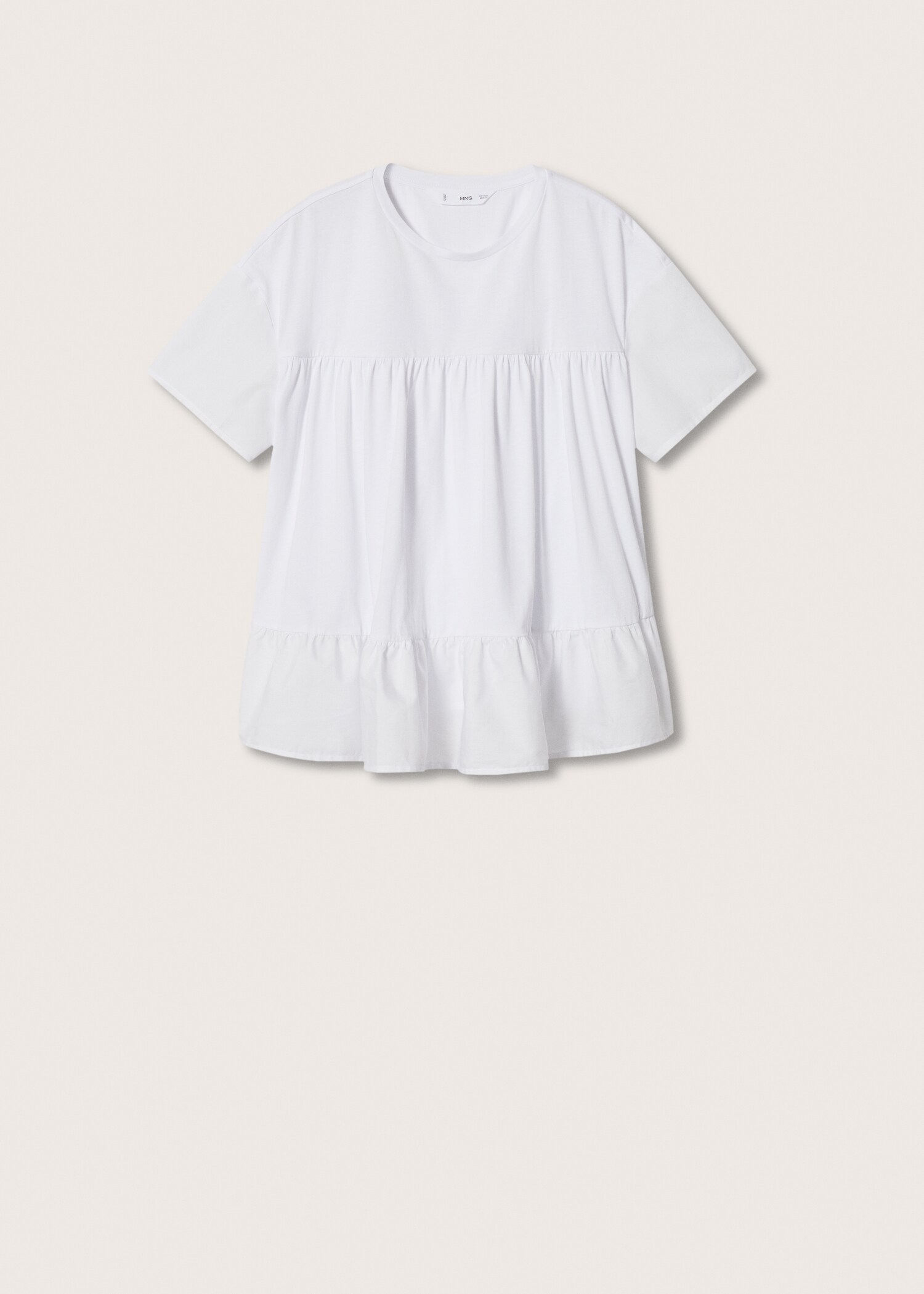 Camiseta algodón volantes - Artículo sin modelo