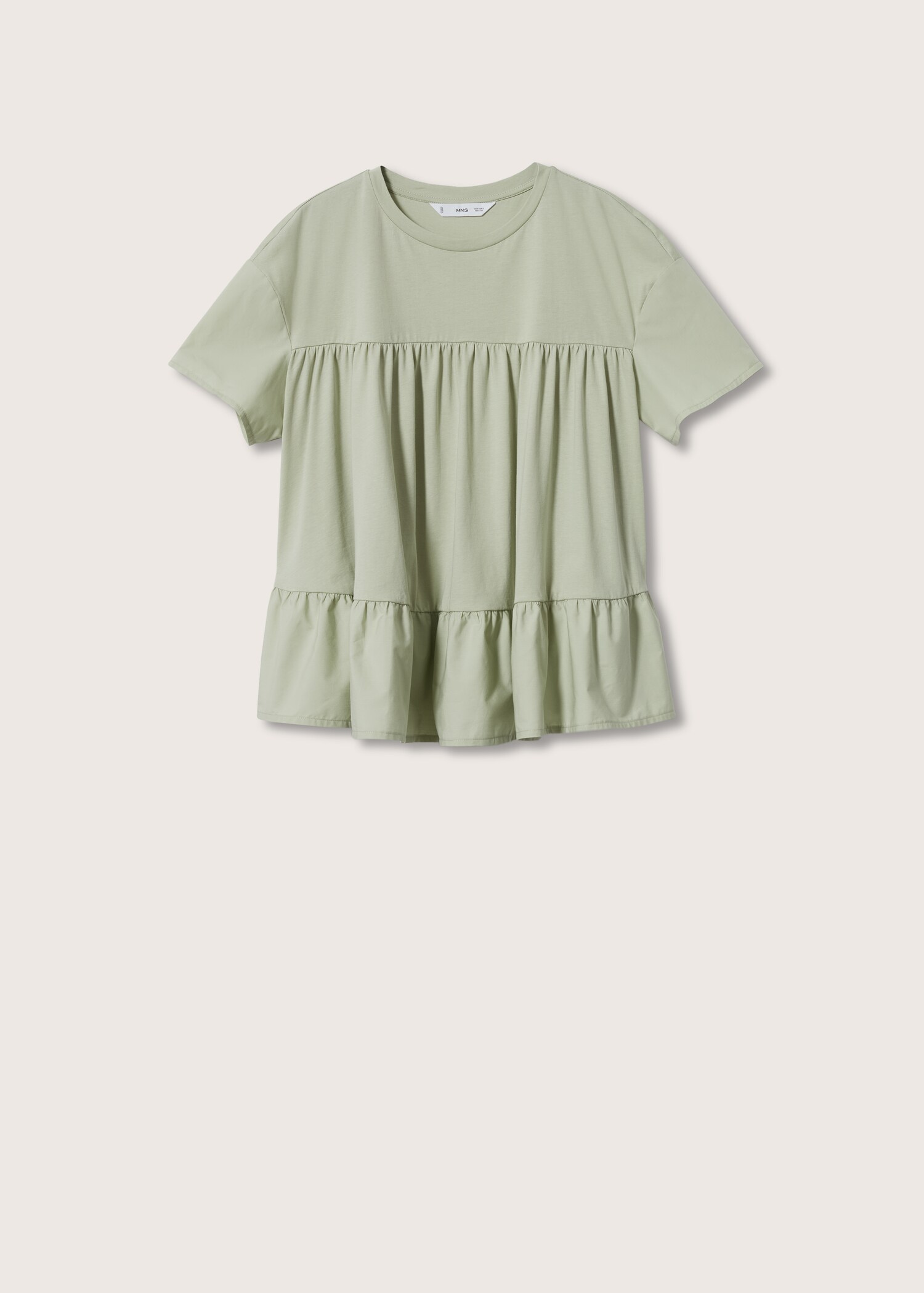 Camiseta algodón volantes - Artículo sin modelo