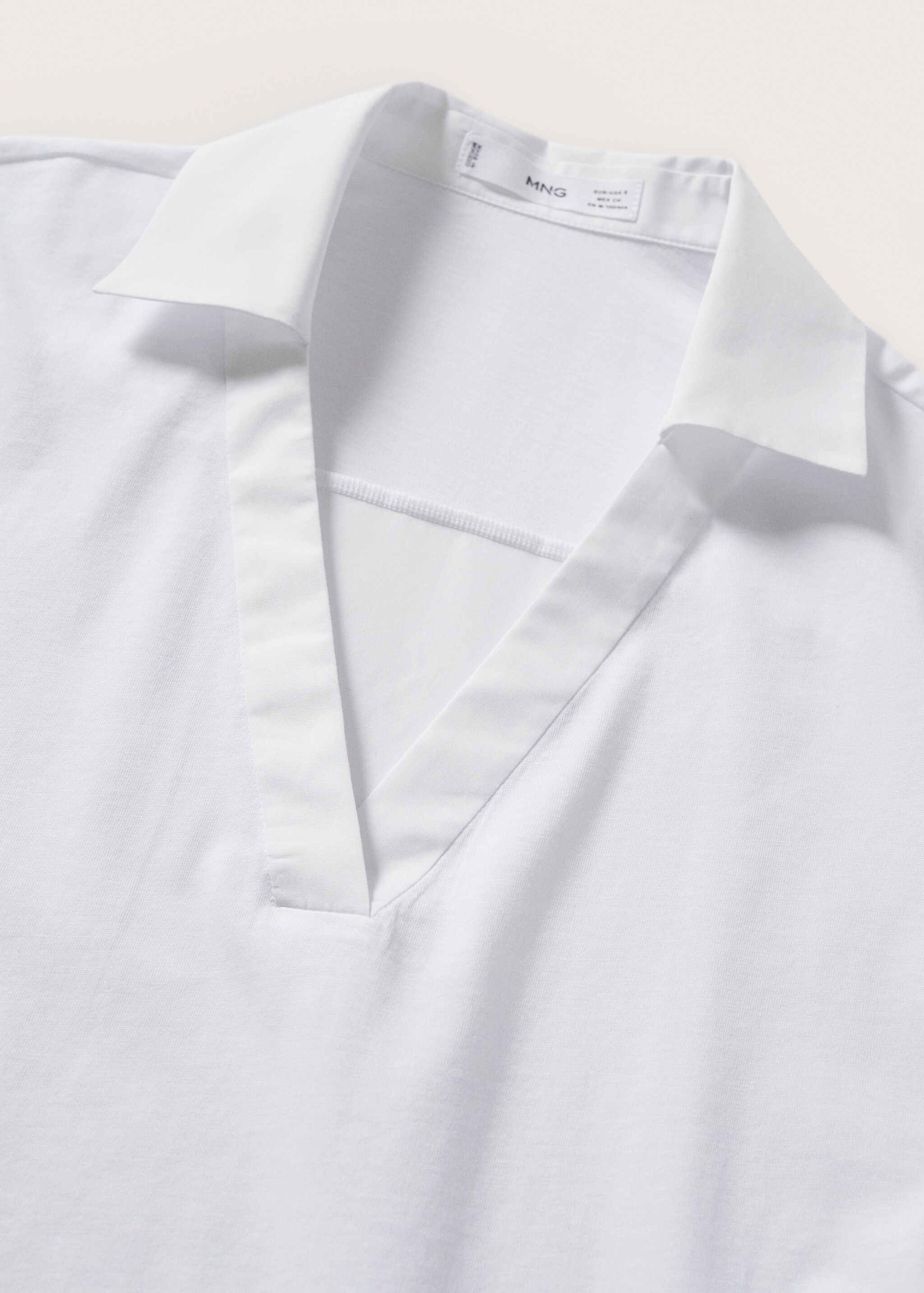 Cotton basic polo shirt - Details of the article 8