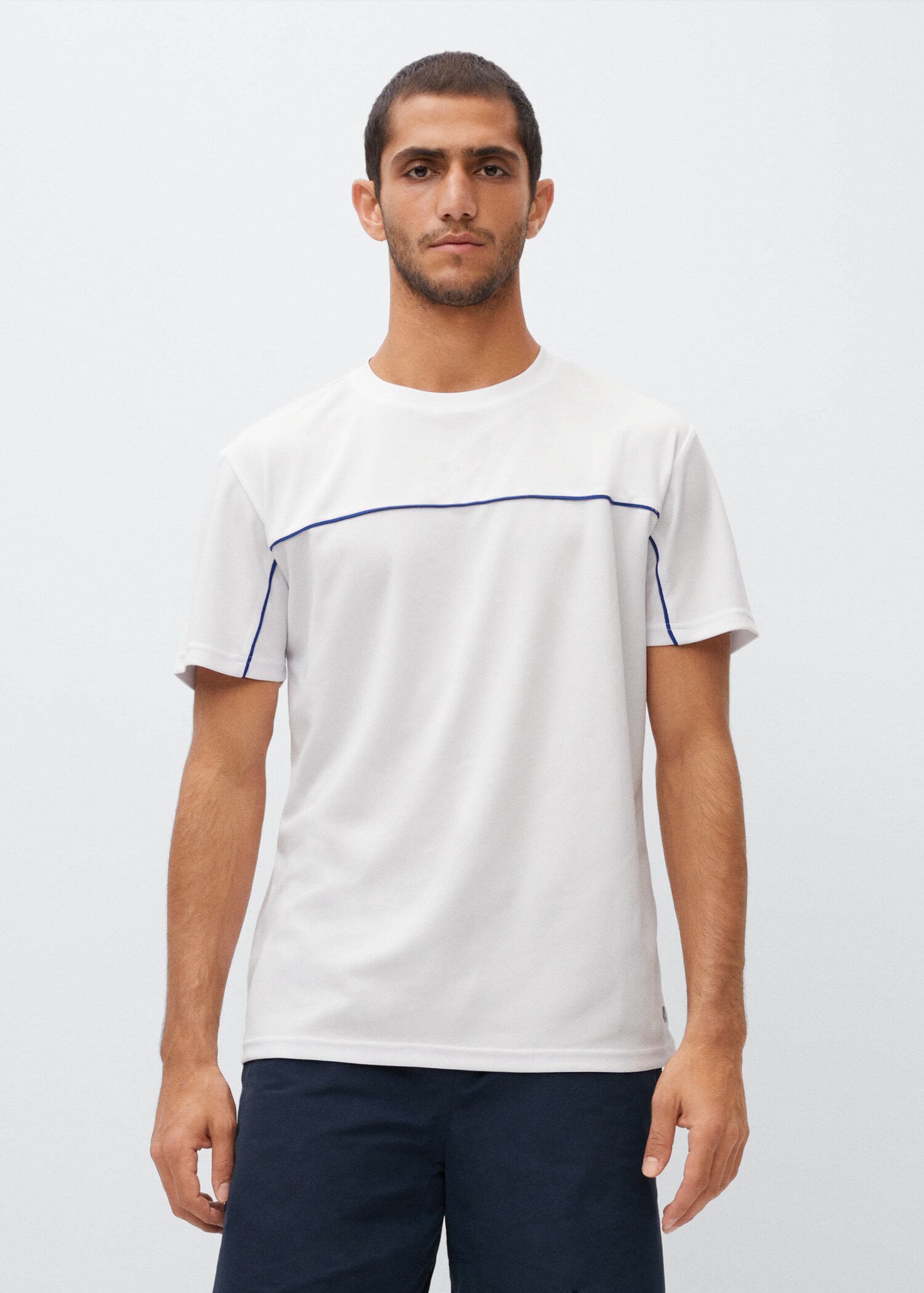 Ademend sportshirt - Middenvlak