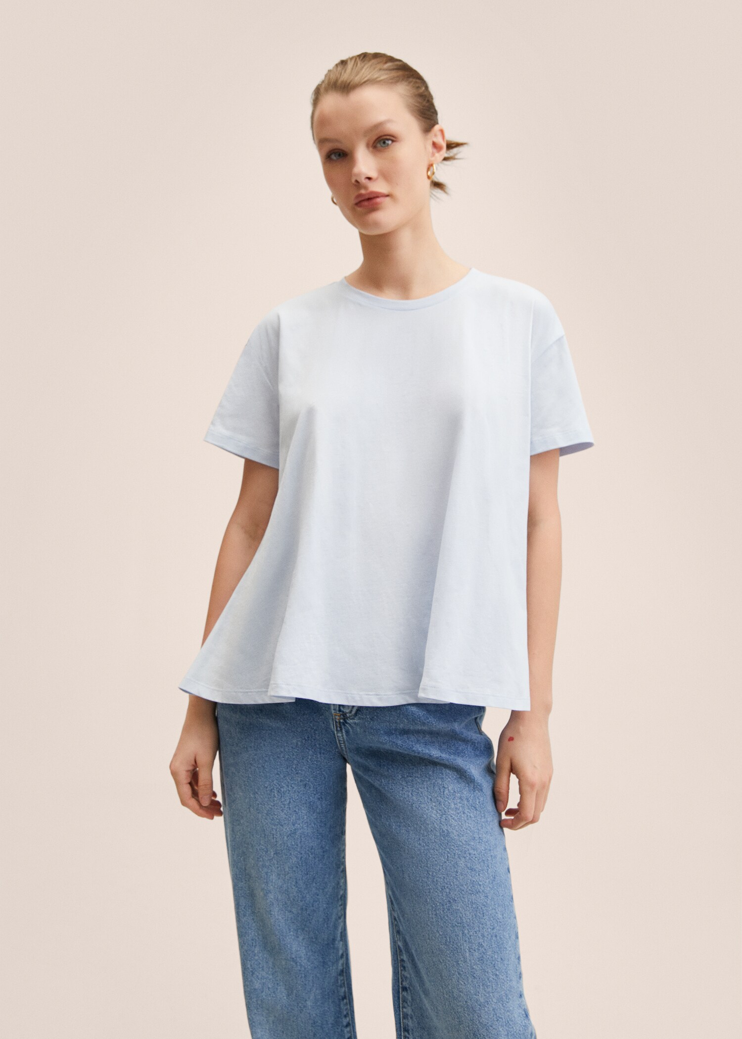 100% cotton T-shirt - Medium plane