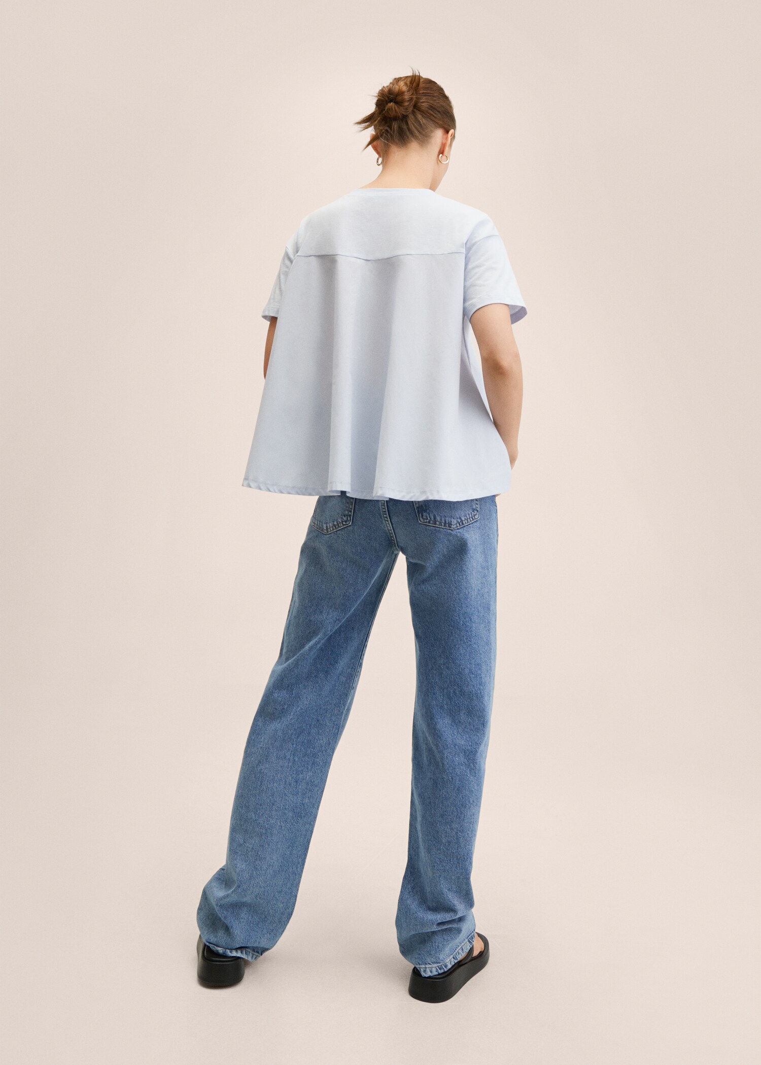 100% cotton T-shirt - Reverse of the article
