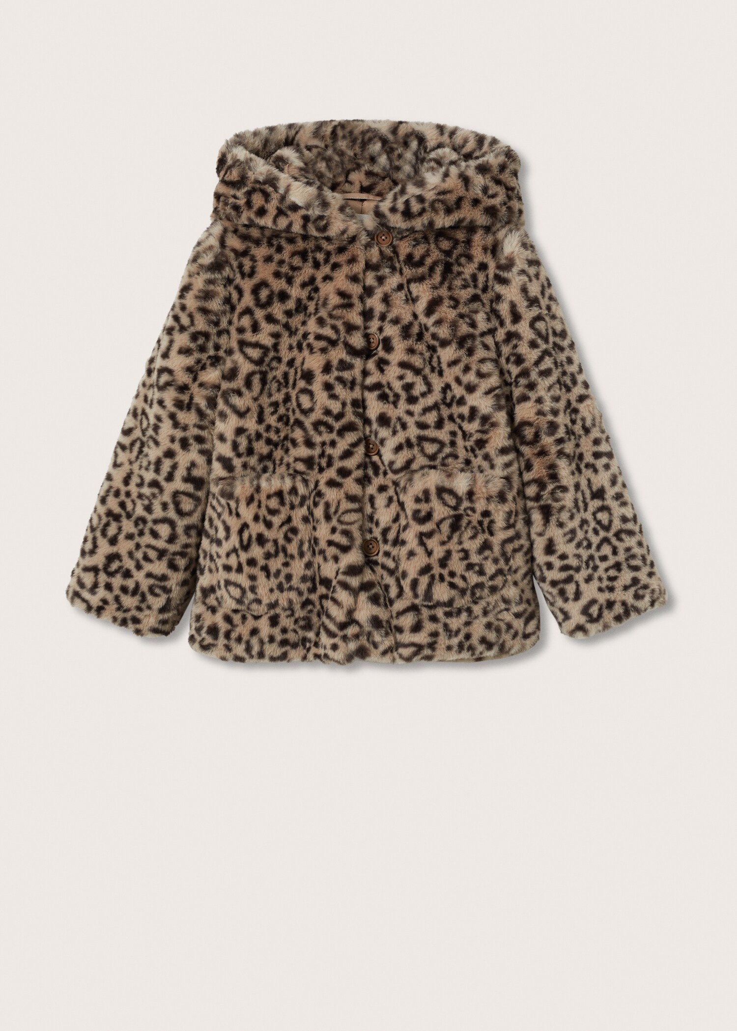 Abrigo pelo leopardo  - Artículo sin modelo