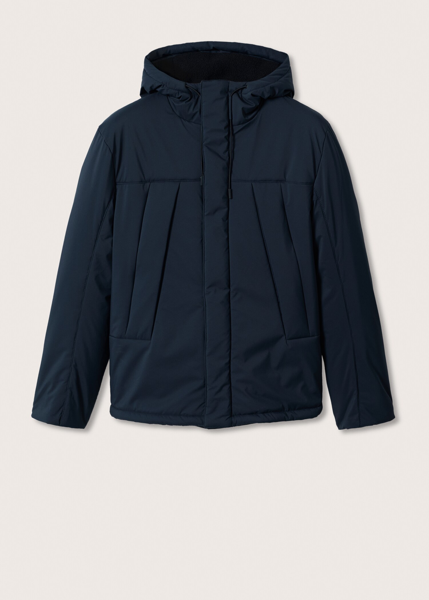 Pockets hooded coat - Article without model