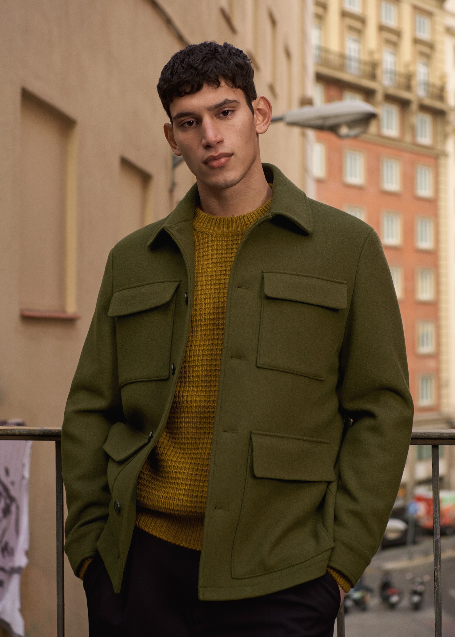 Chaquetón lana reciclada - Detalle del artículo 5