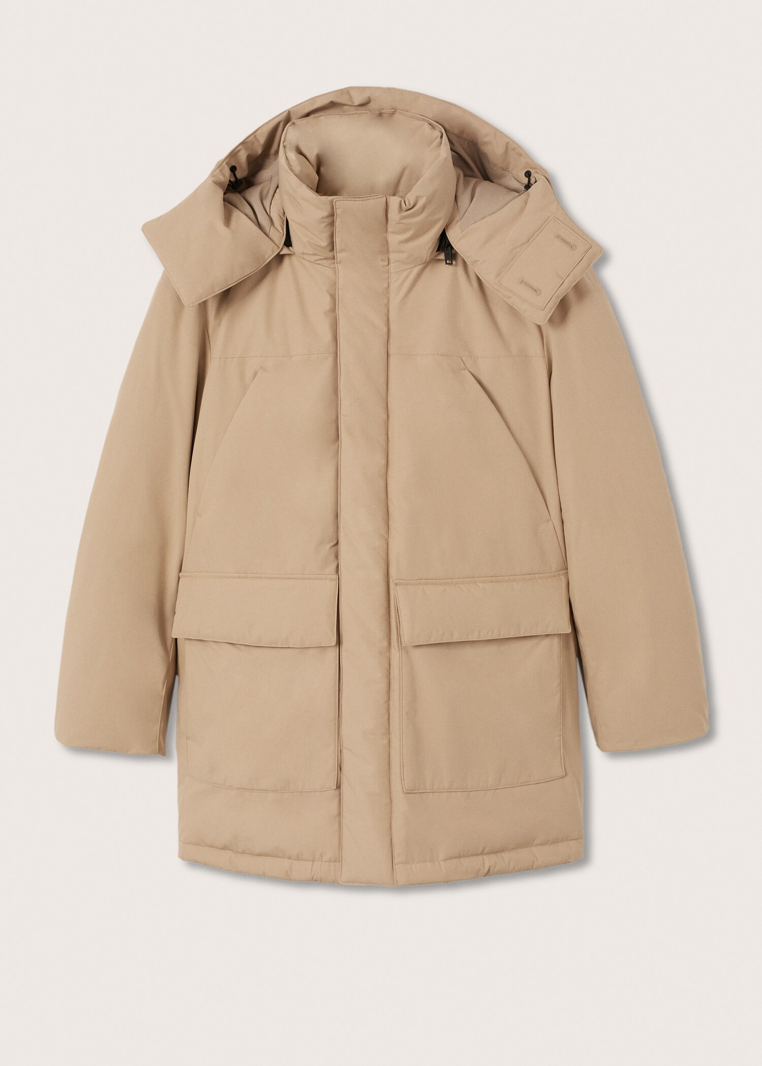 Parka acolchada capucha - Artículo sin modelo