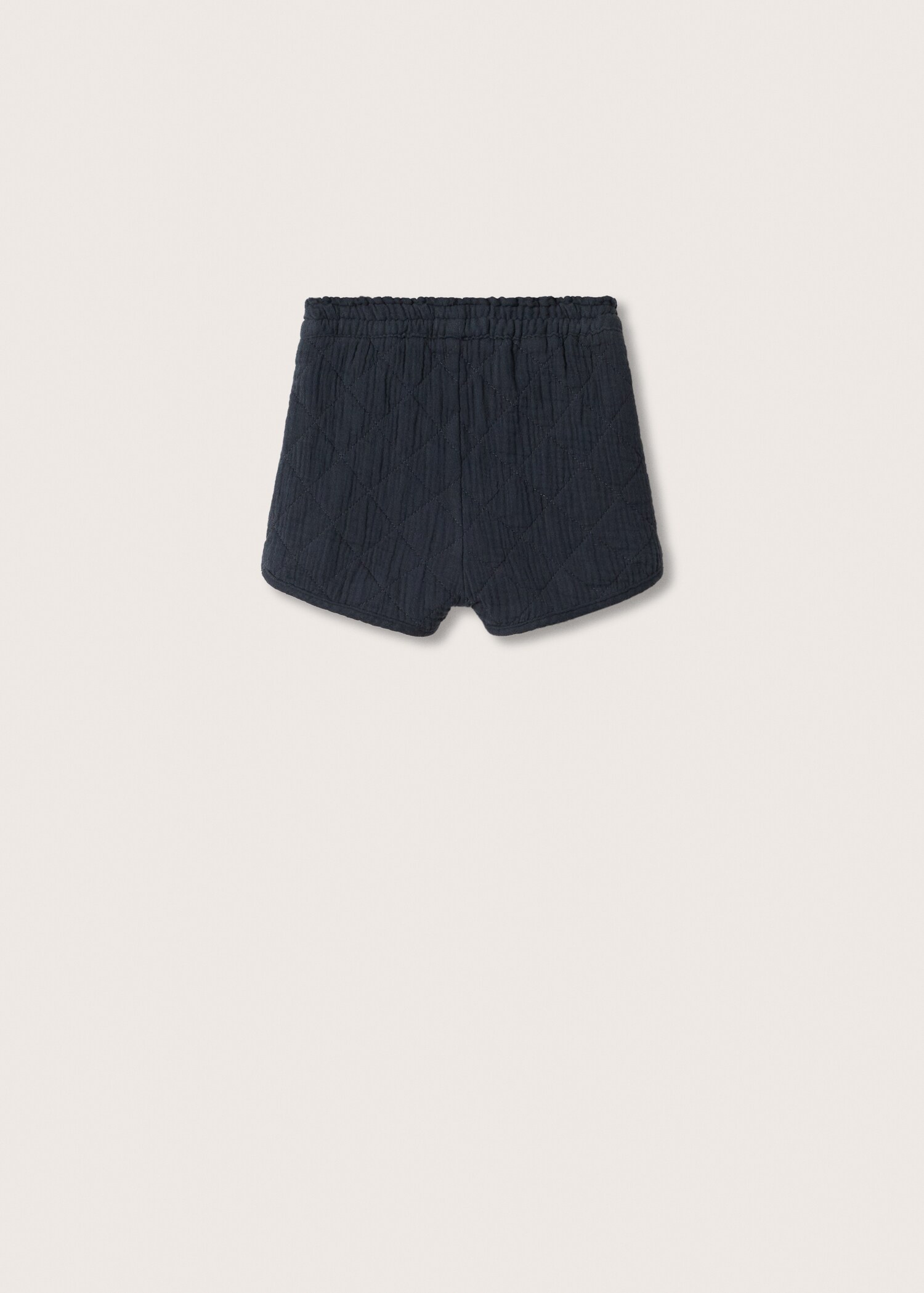 Gesteppte Shorts aus Baumwolle - Rückseite des Artikels
