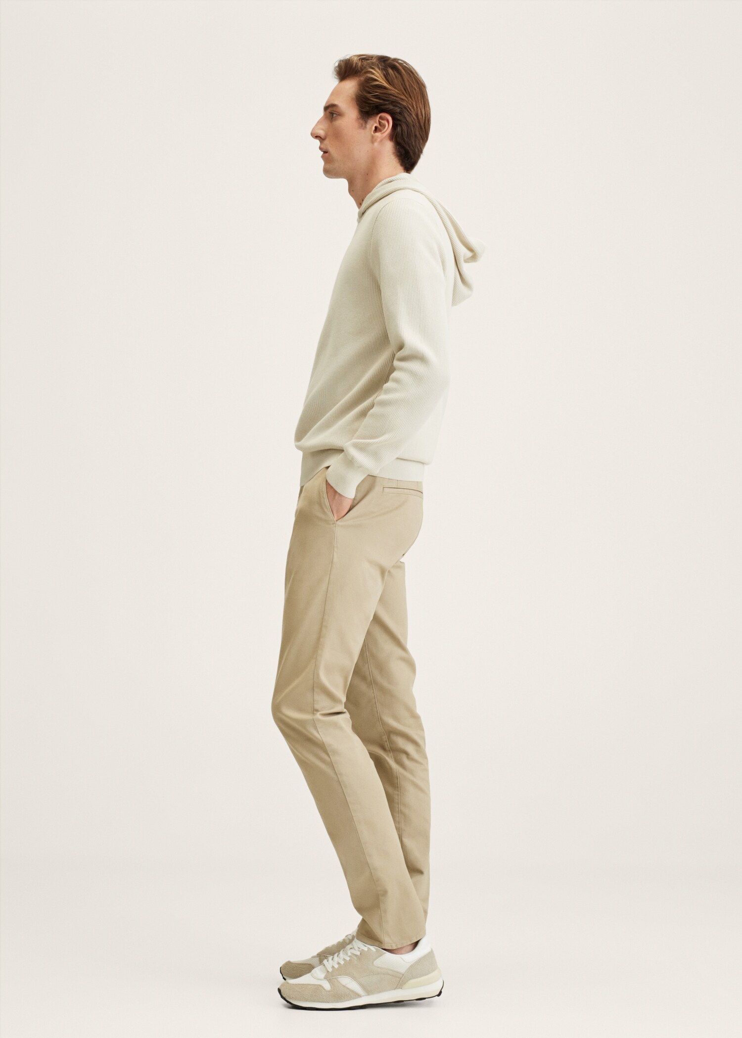 Slim Fit Twill-Chinohose - Detail des Artikels 2