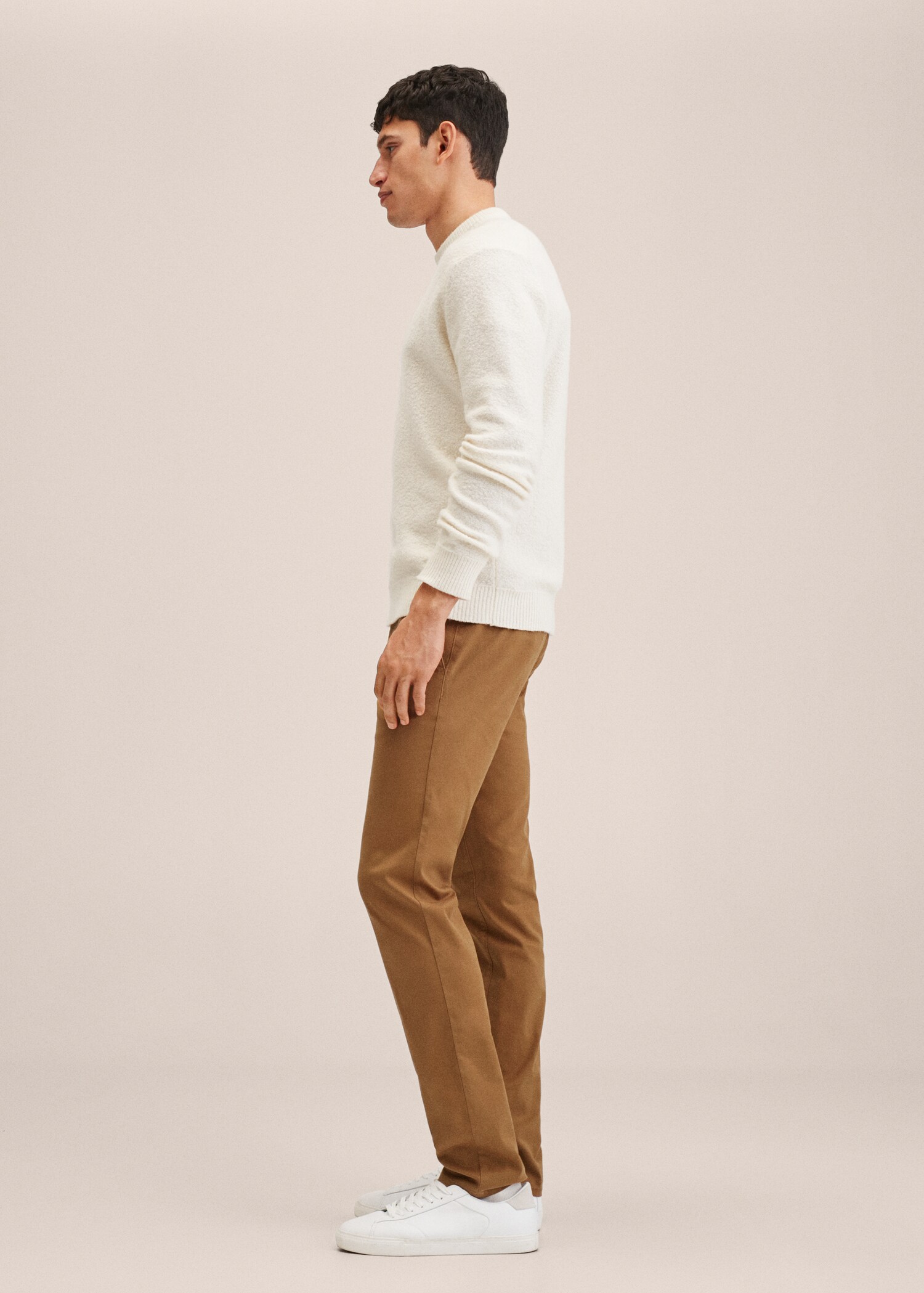 Slim Fit Twill-Chinohose - Detail des Artikels 2