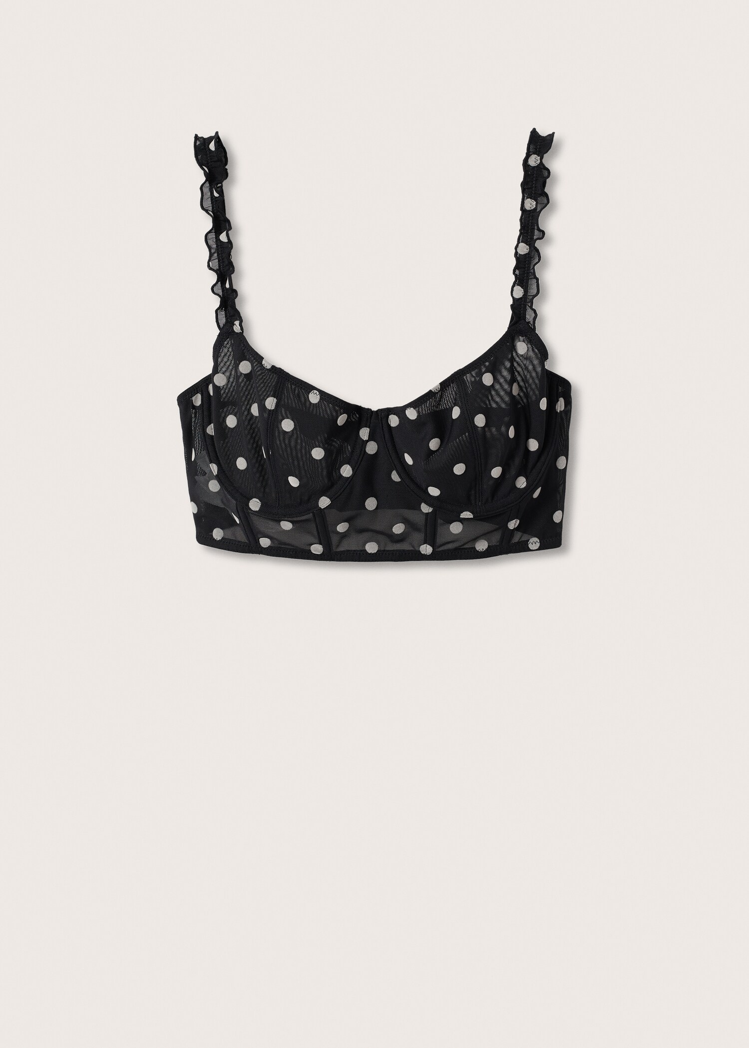 Bustier topos aros - Artículo sin modelo