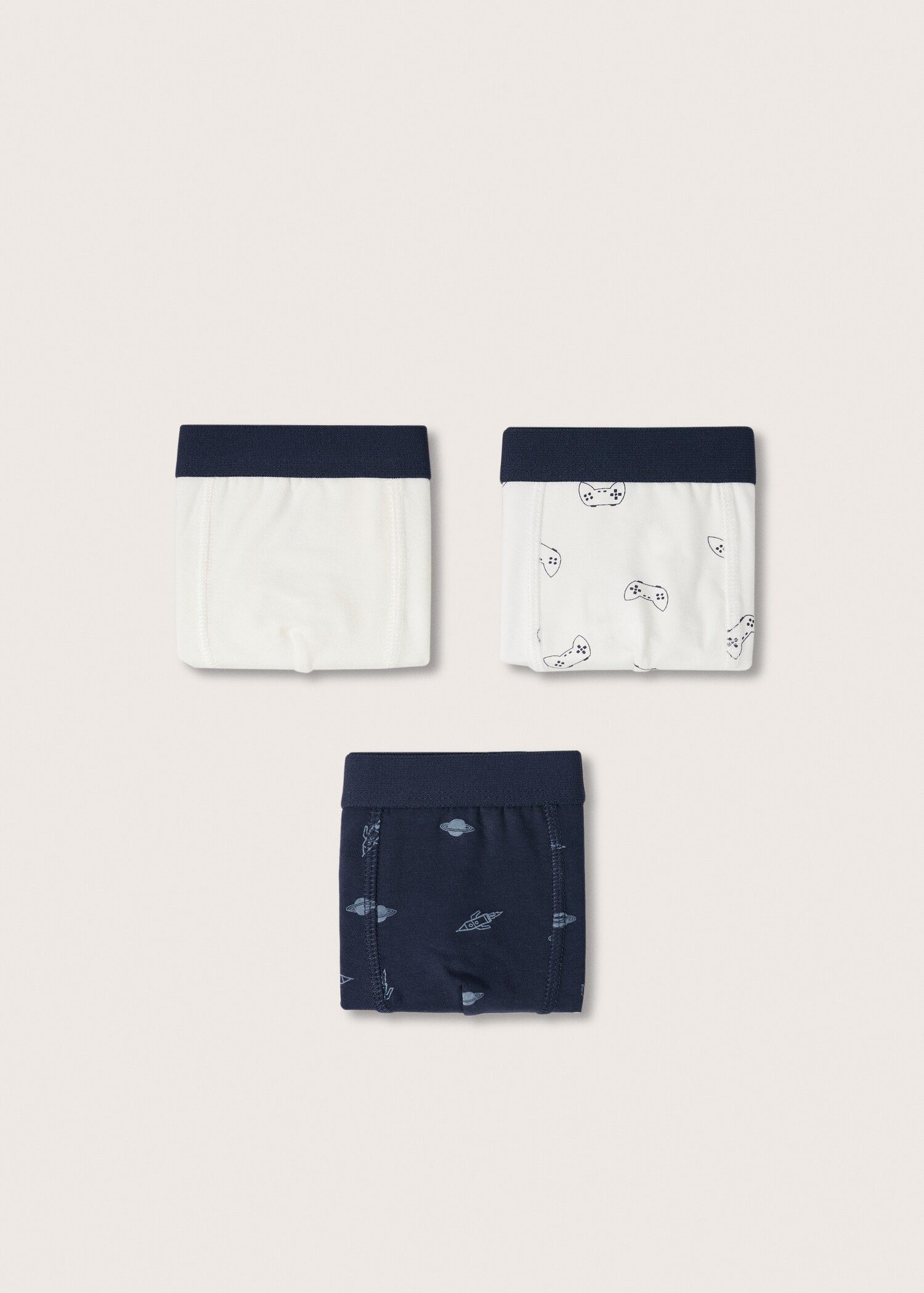 Balení 3 ks kombinované boxerky - Zboží bez modelu