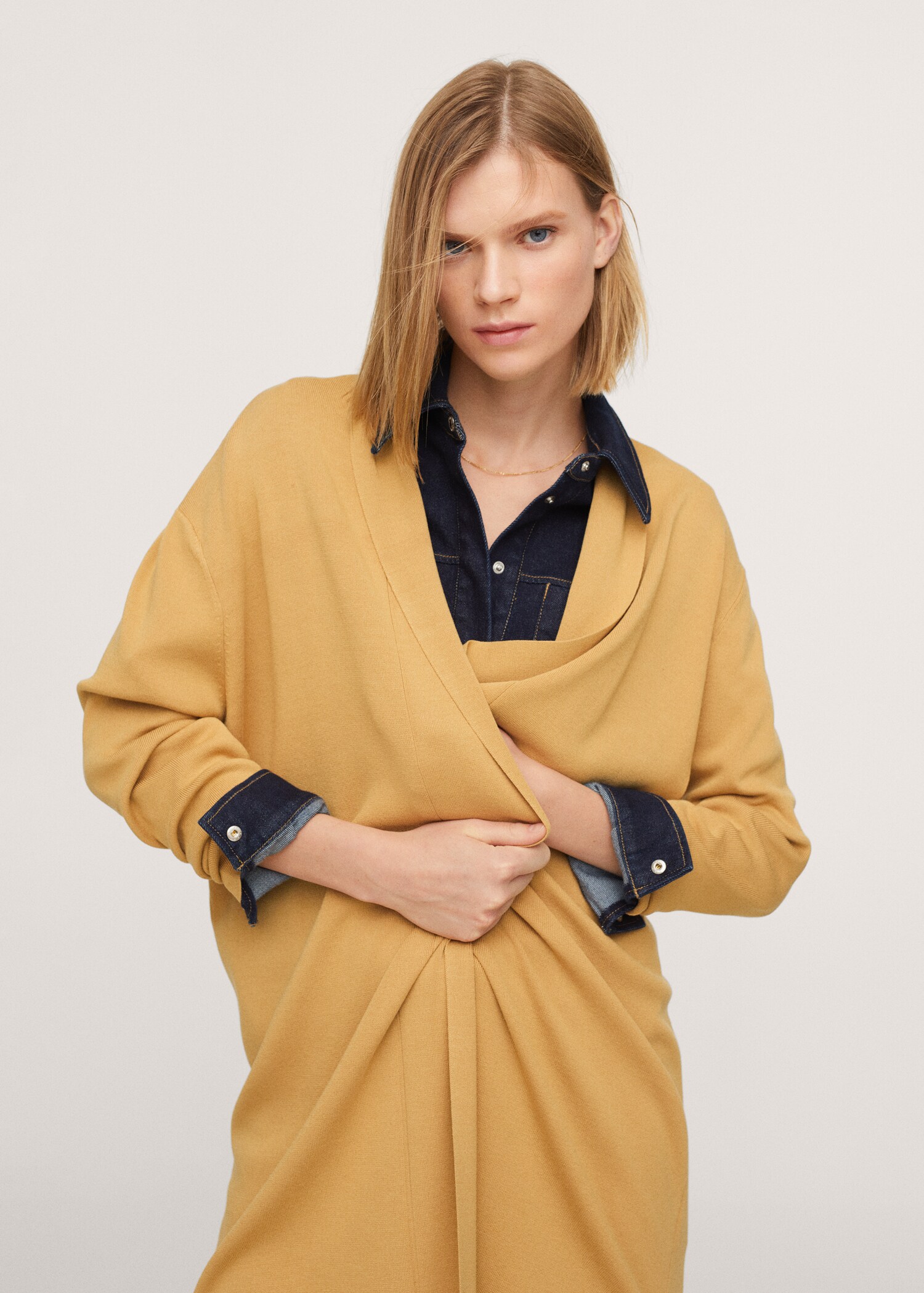 Úpletový kardigan oversize - Detail zboží 1