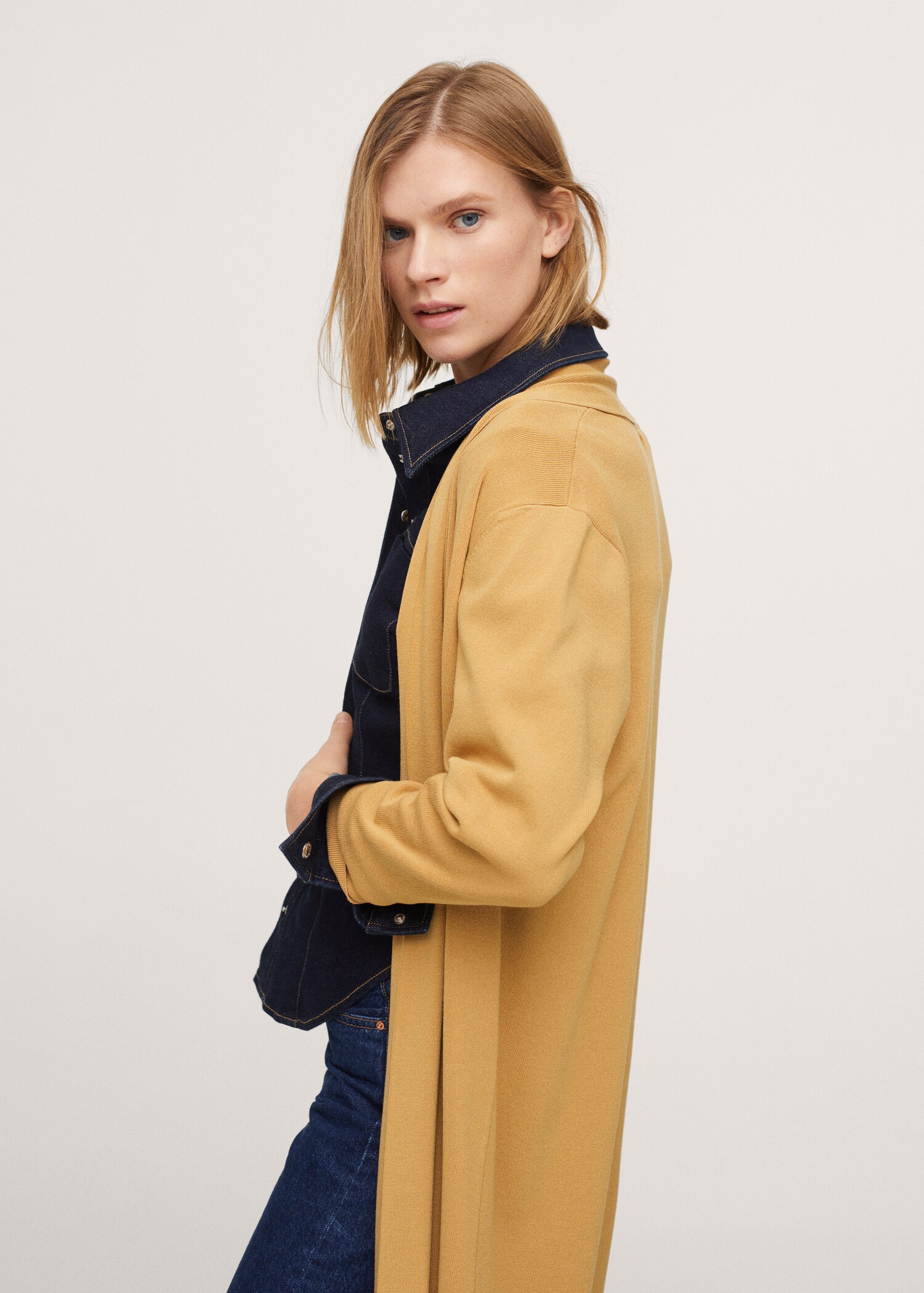 Úpletový kardigan oversize - Detail zboží 2