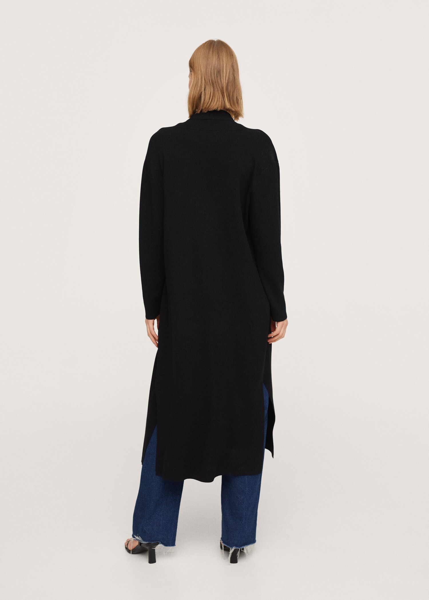 Cardigan punto oversize - Reverso del artículo