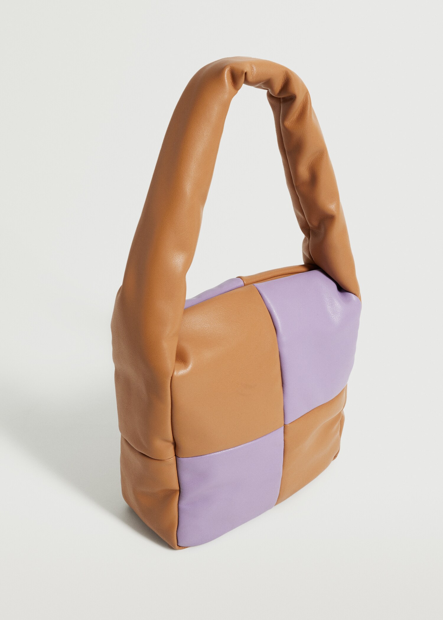Quilted square bag - Medium plane