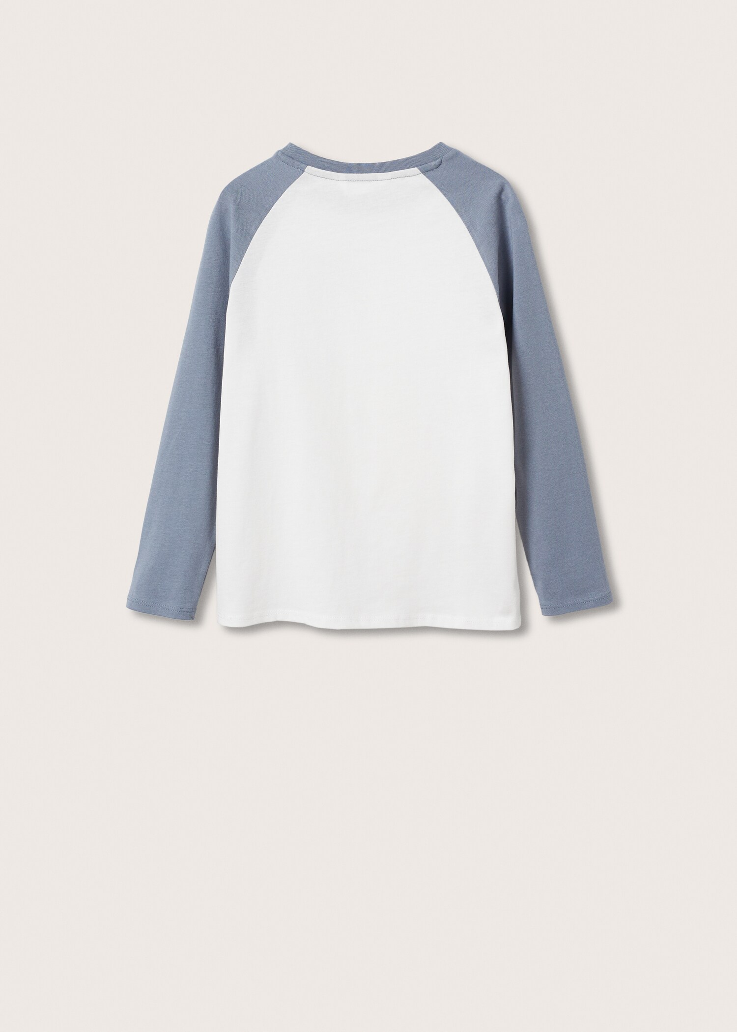 Camiseta manga larga estampada - Reverso del artículo