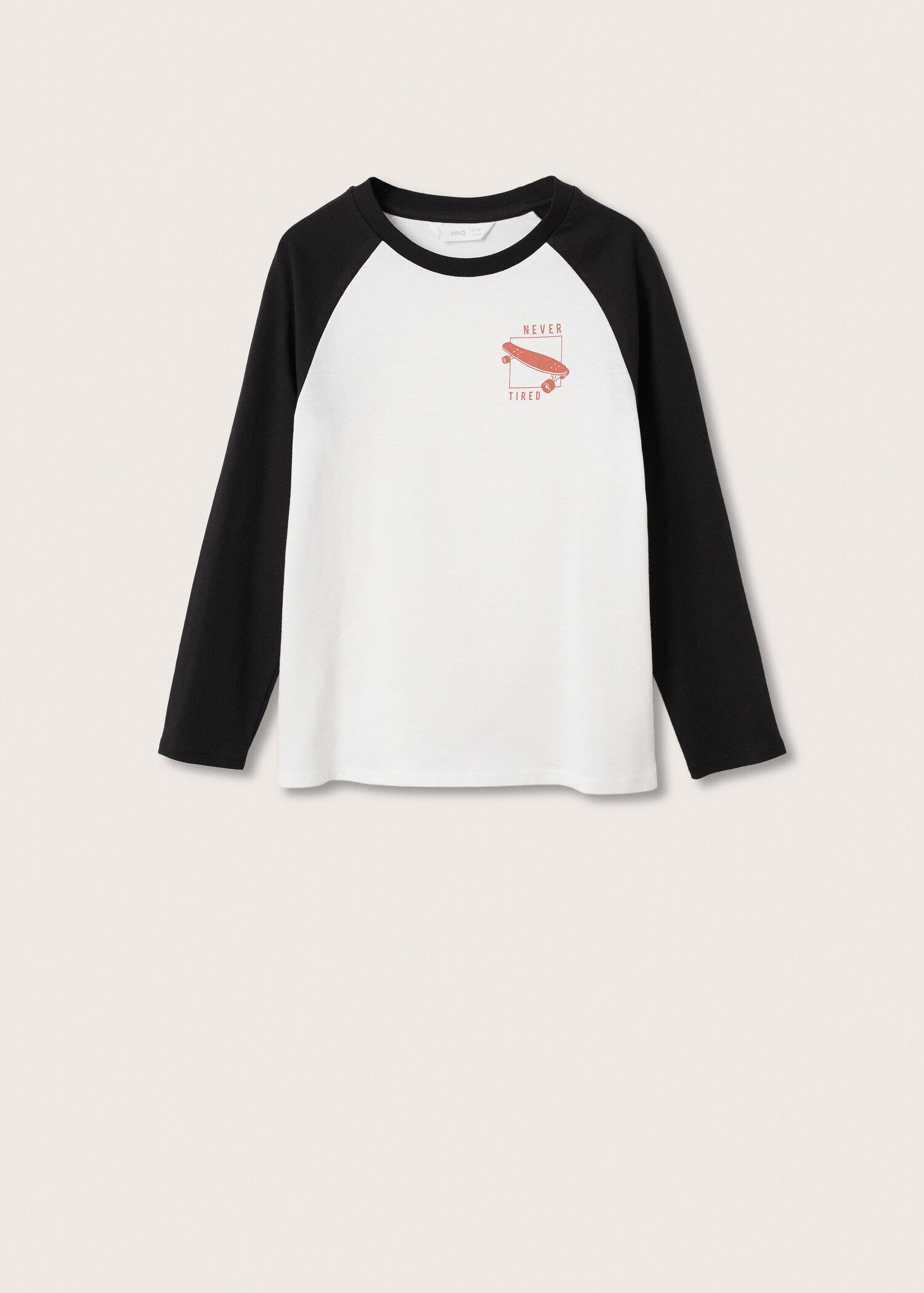 Camiseta manga larga estampada - Artículo sin modelo