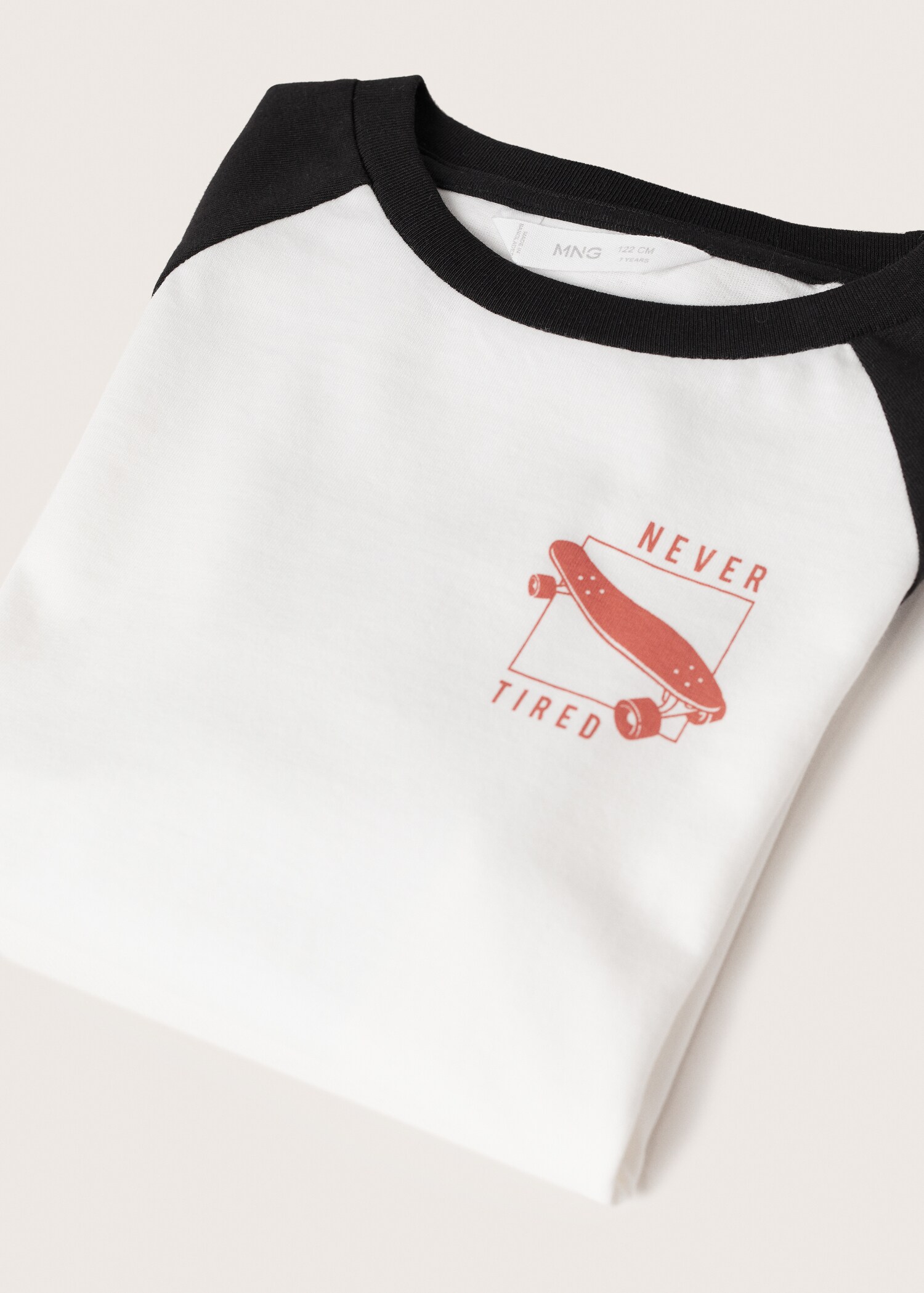 Camiseta manga larga estampada - Detalle del artículo 8