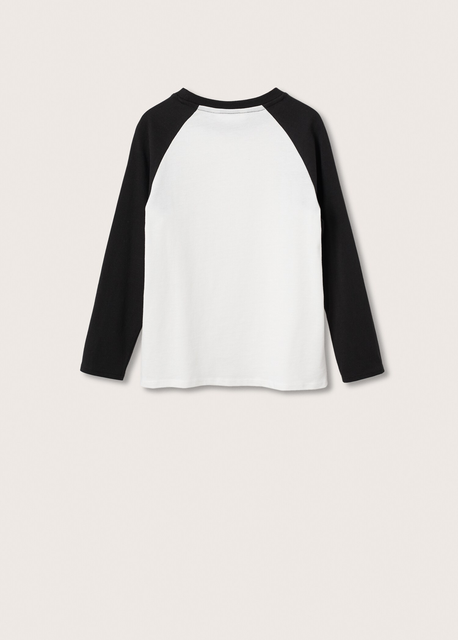 Camiseta manga larga estampada - Reverso del artículo