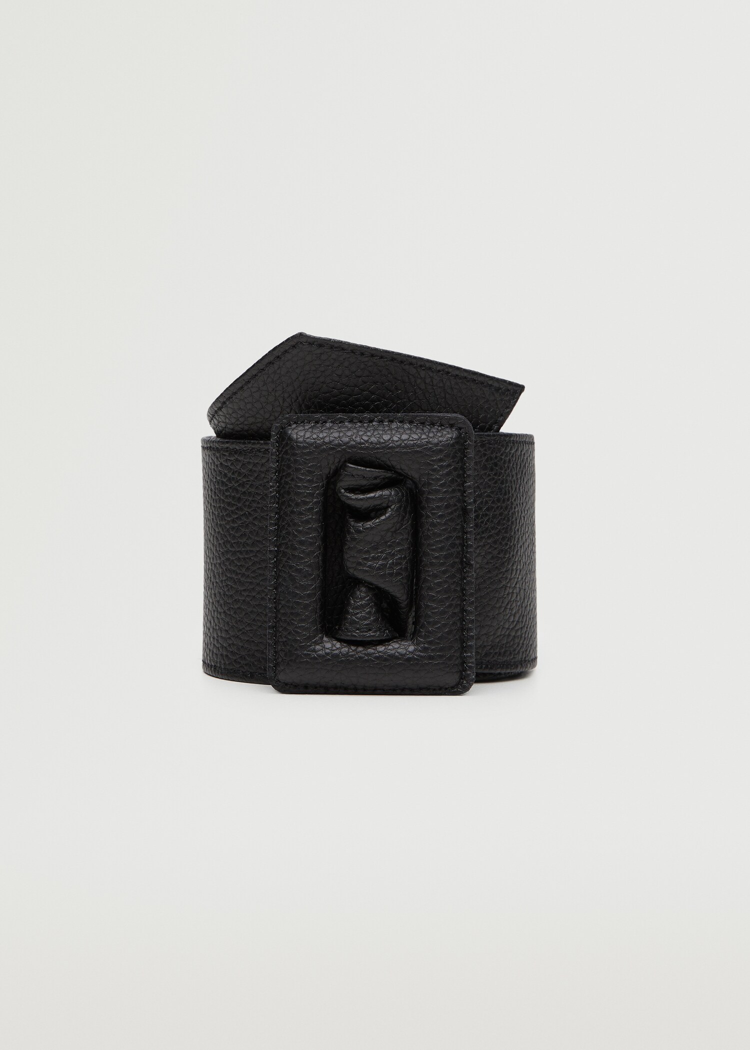 Pebbled leather belt - Article without model
