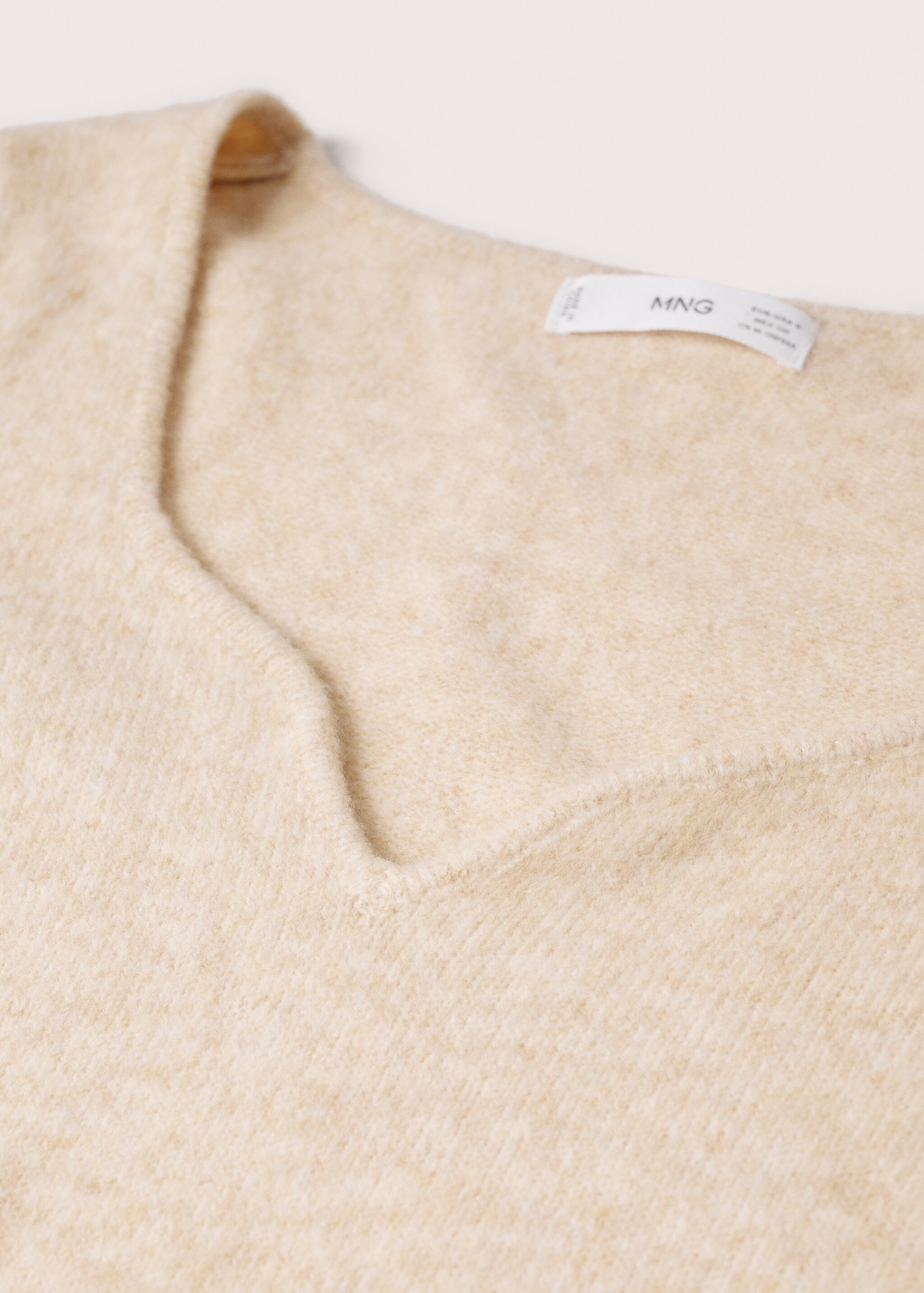 Textured knit sweater - Details of the article 8