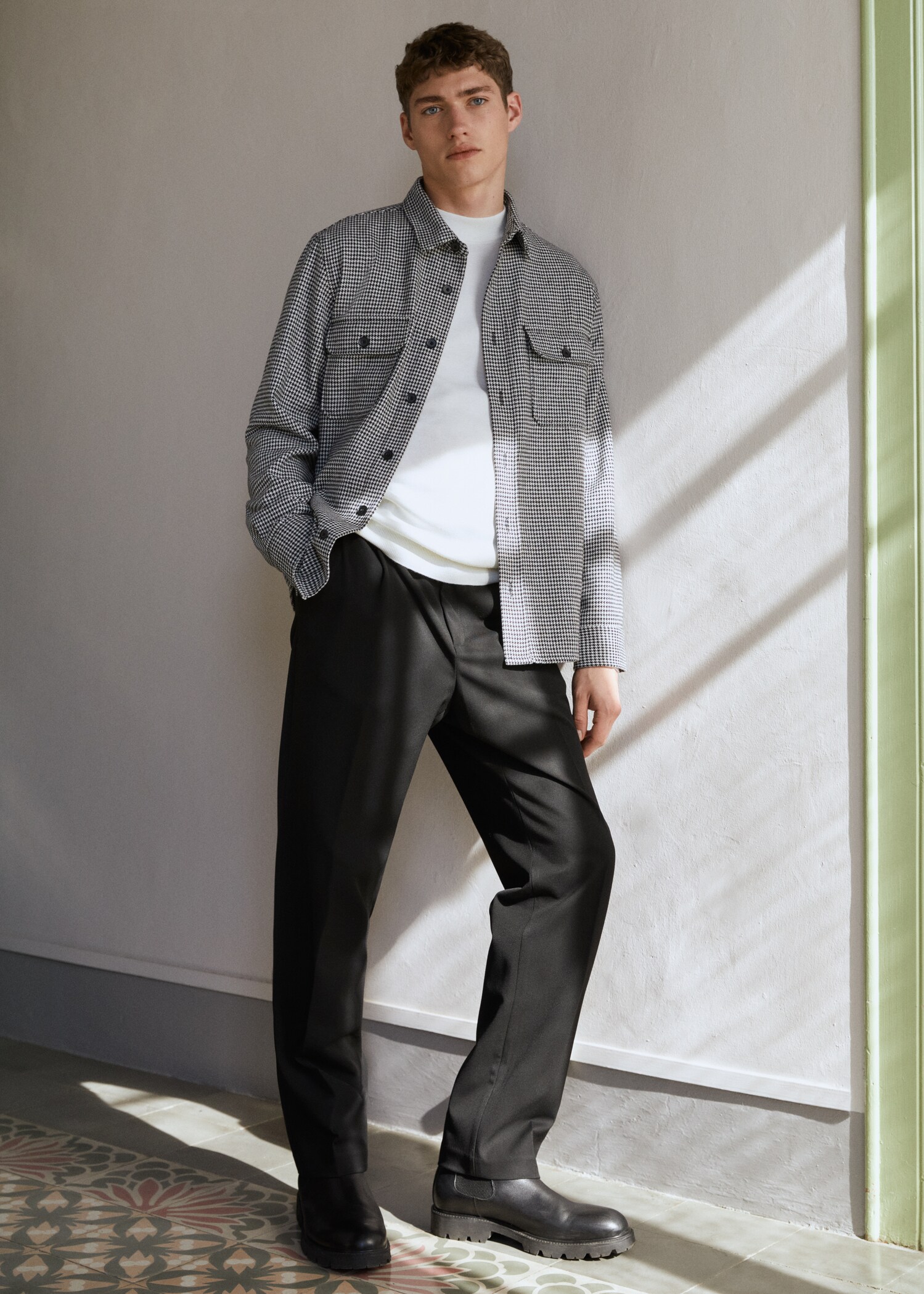 Pantalón loose-fit pinzas - Detalle del artículo 5
