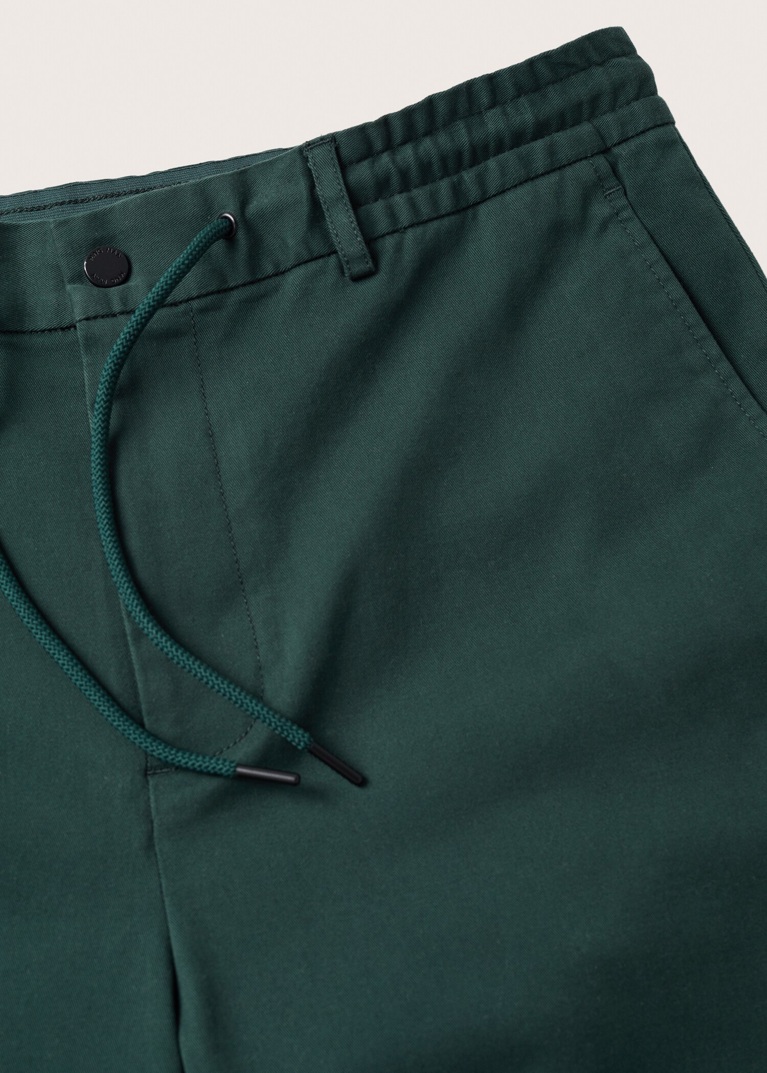 Bavlněné kalhoty tapered crop - Detail zboží 8
