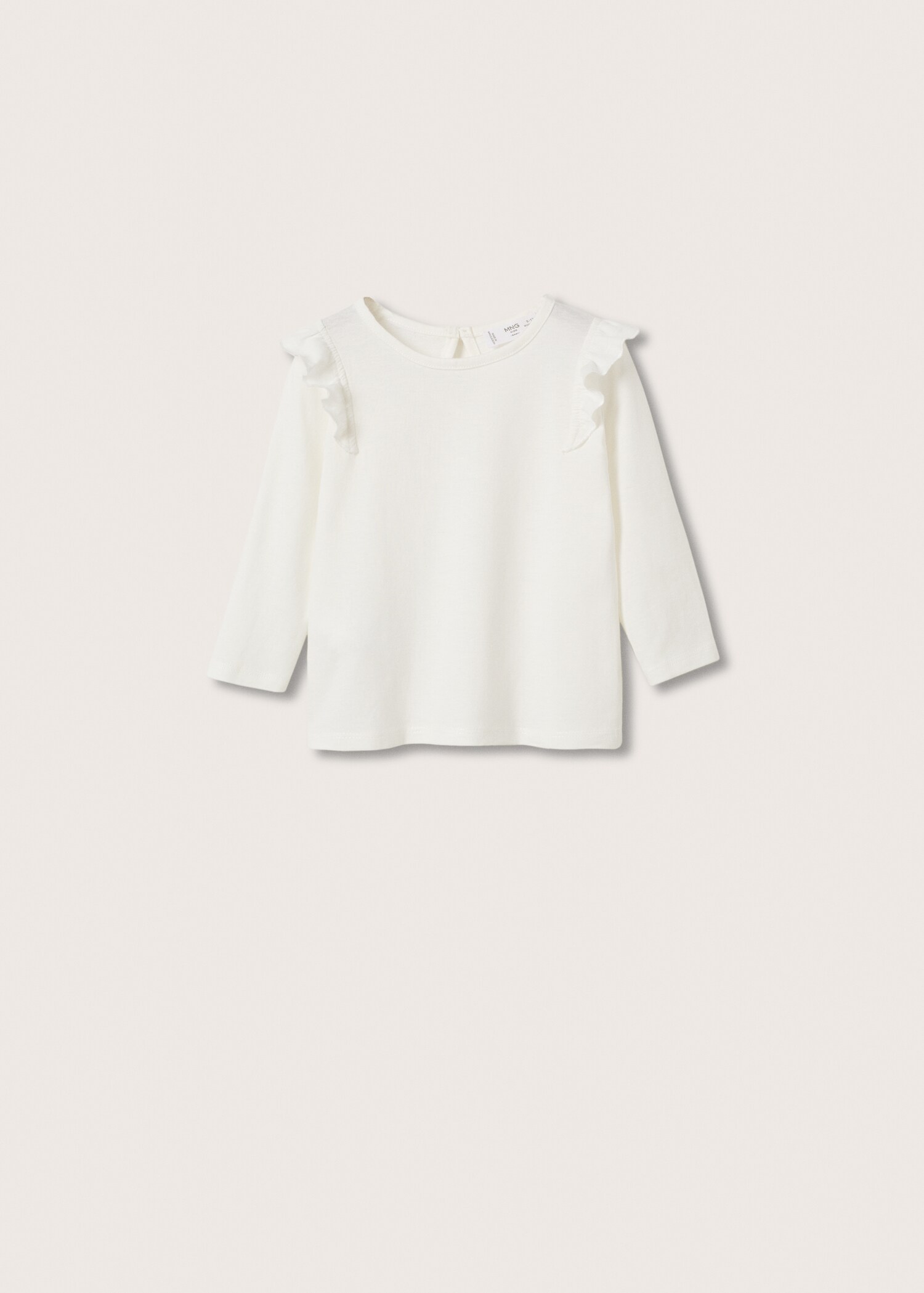 Camiseta manga larga volantes - Artículo sin modelo