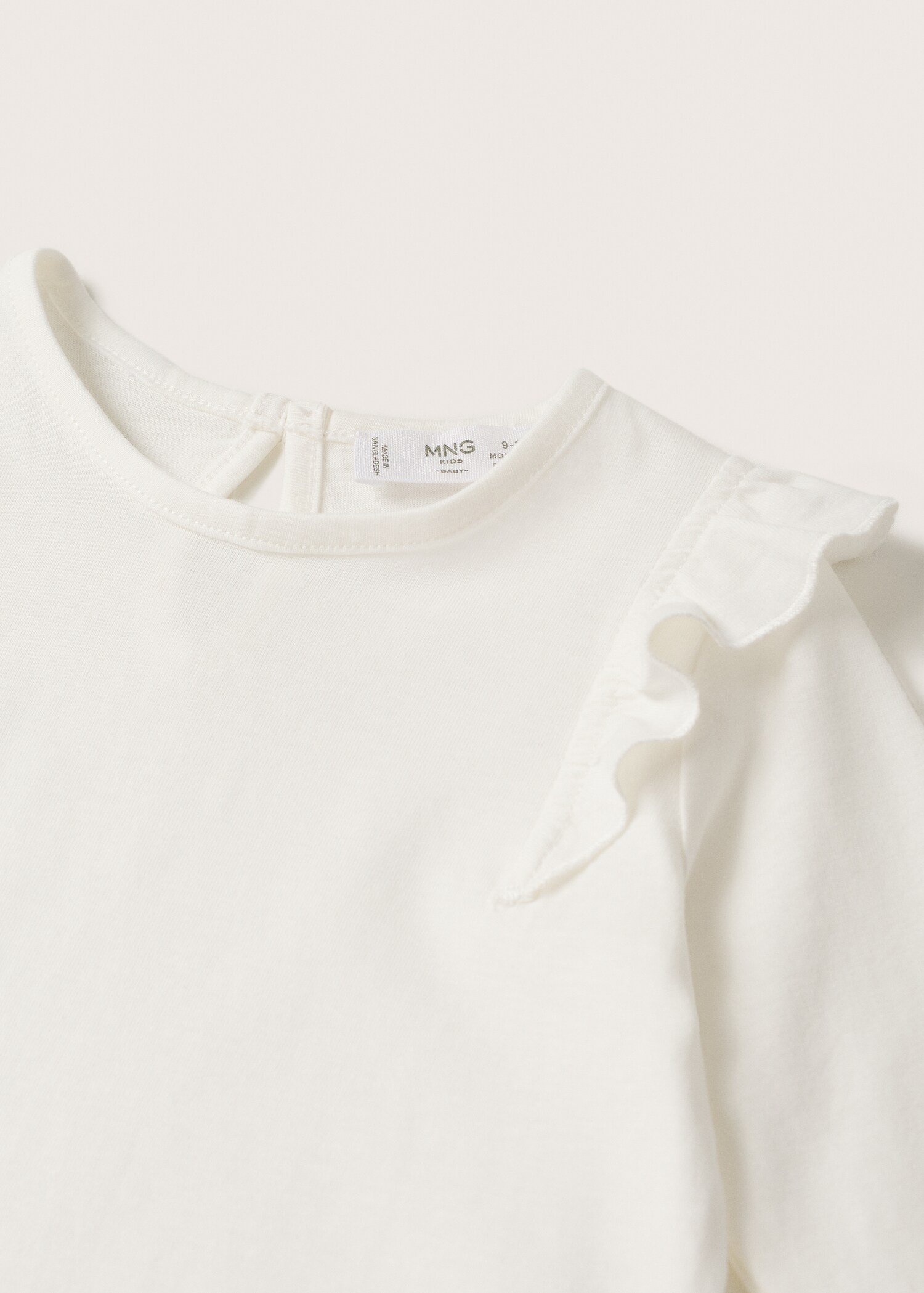 Camiseta manga larga volantes - Detalle del artículo 8