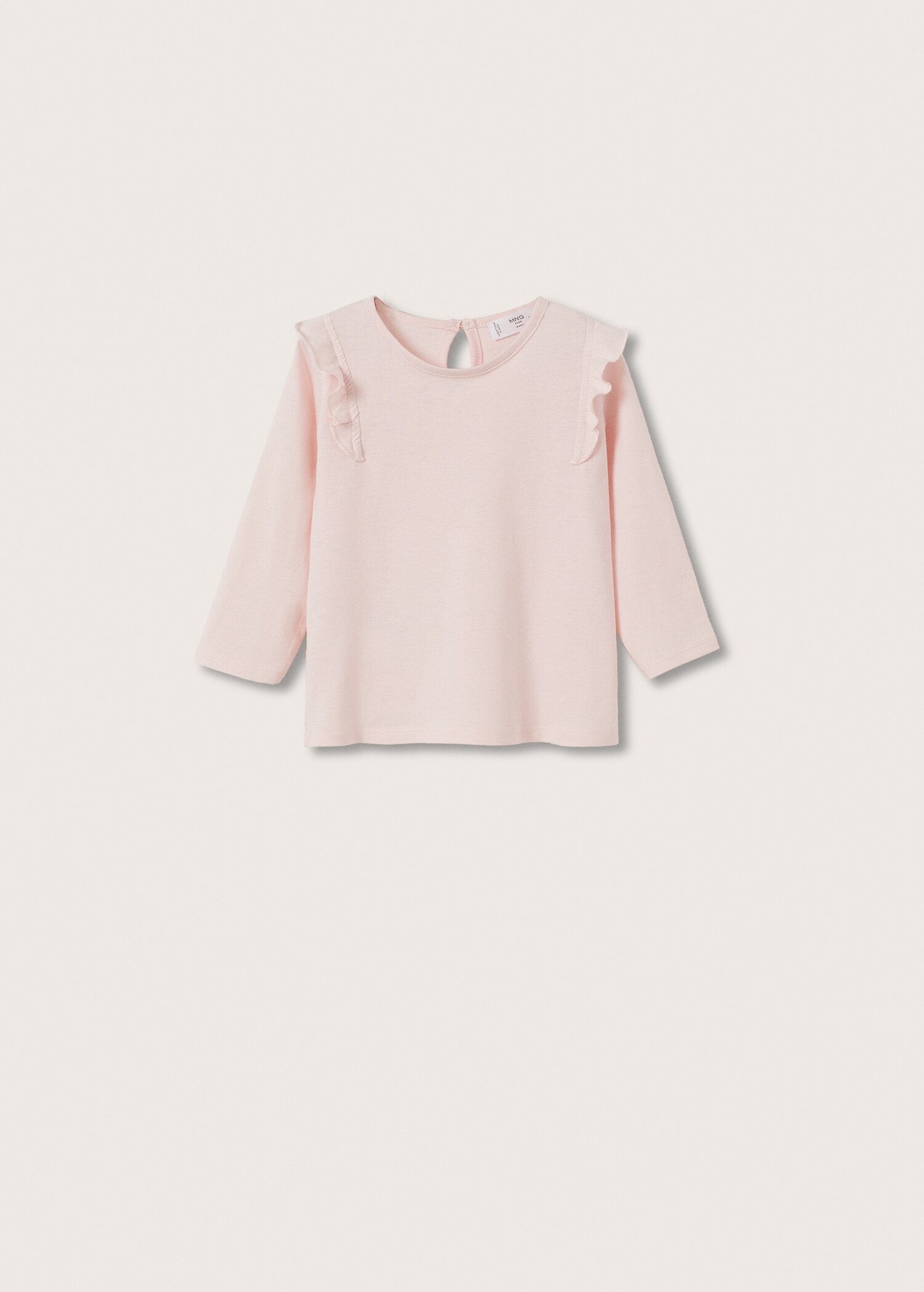 Camiseta manga larga volantes - Artículo sin modelo