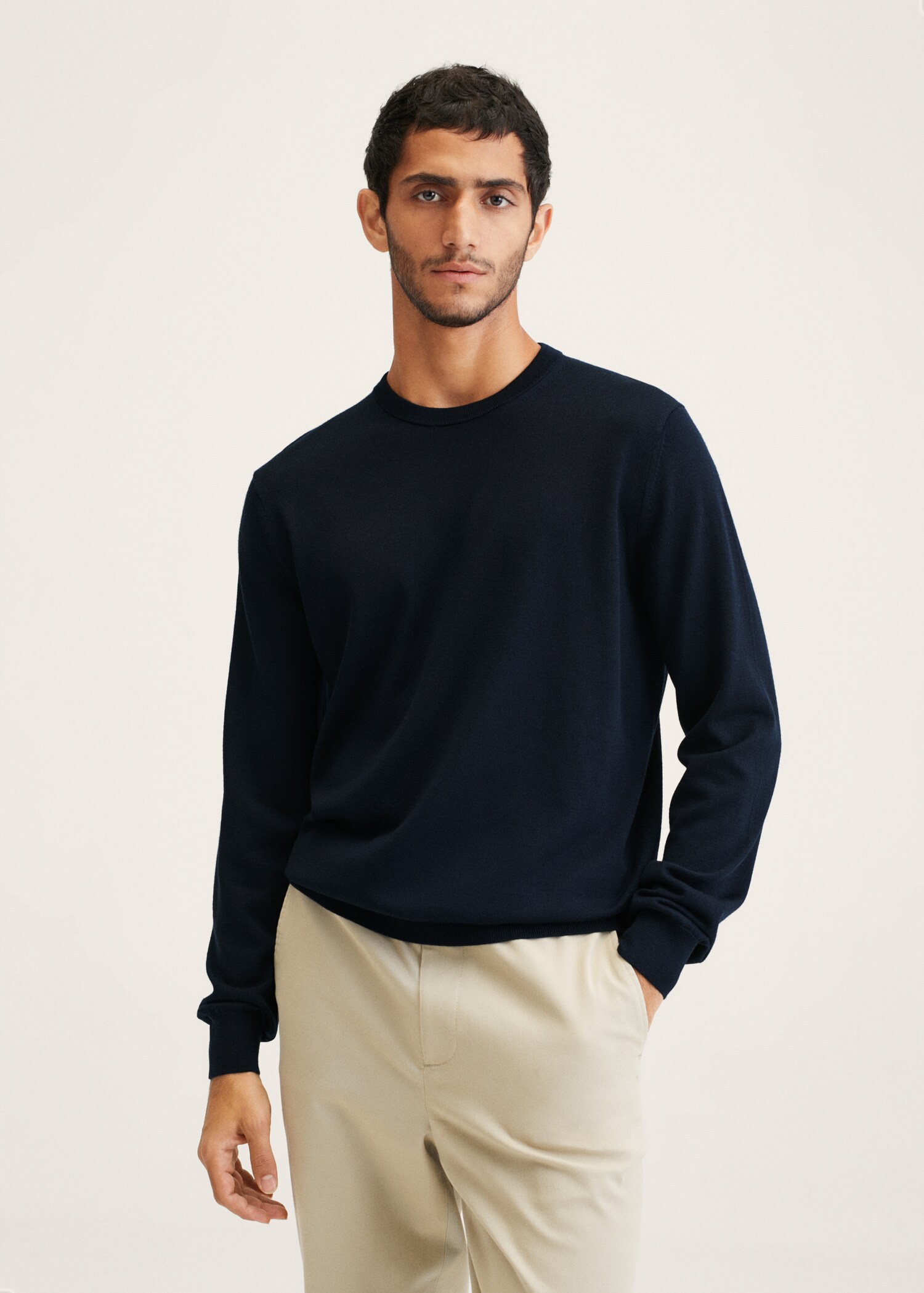 Jersey lana merino lavable - Plano medio