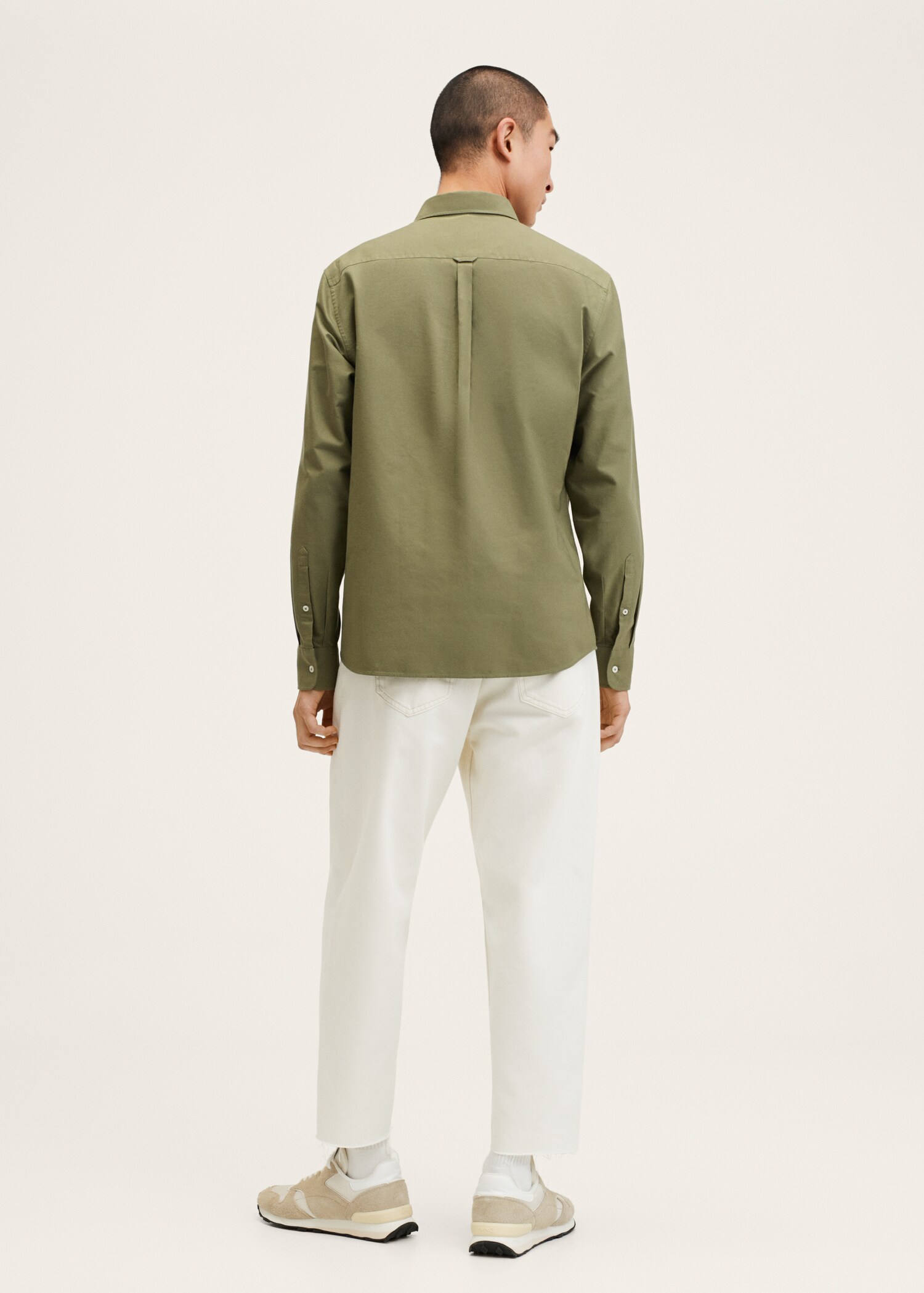 Camisa Oxford algodón - Reverso del artículo