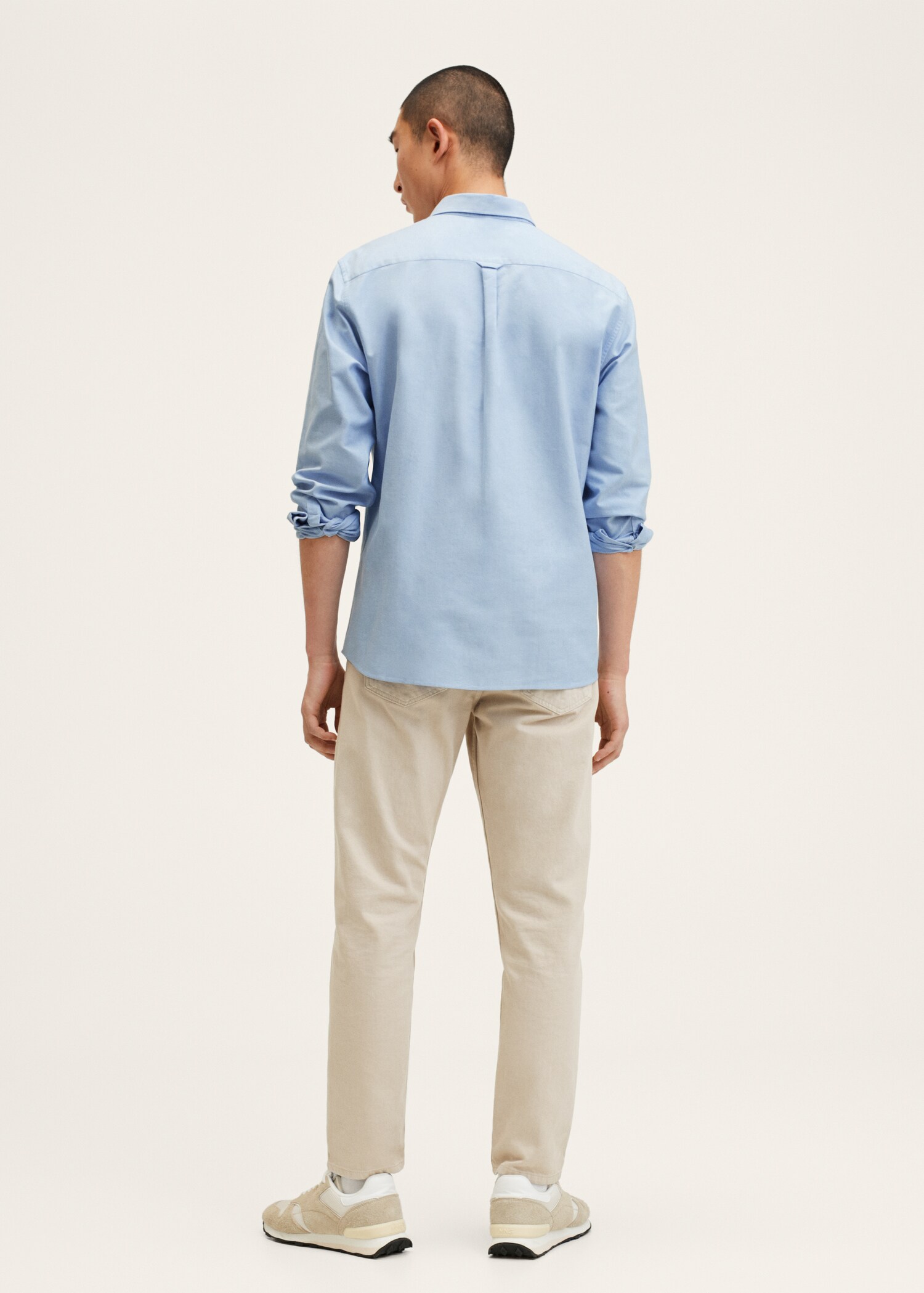 Camisa Oxford algodón - Reverso del artículo