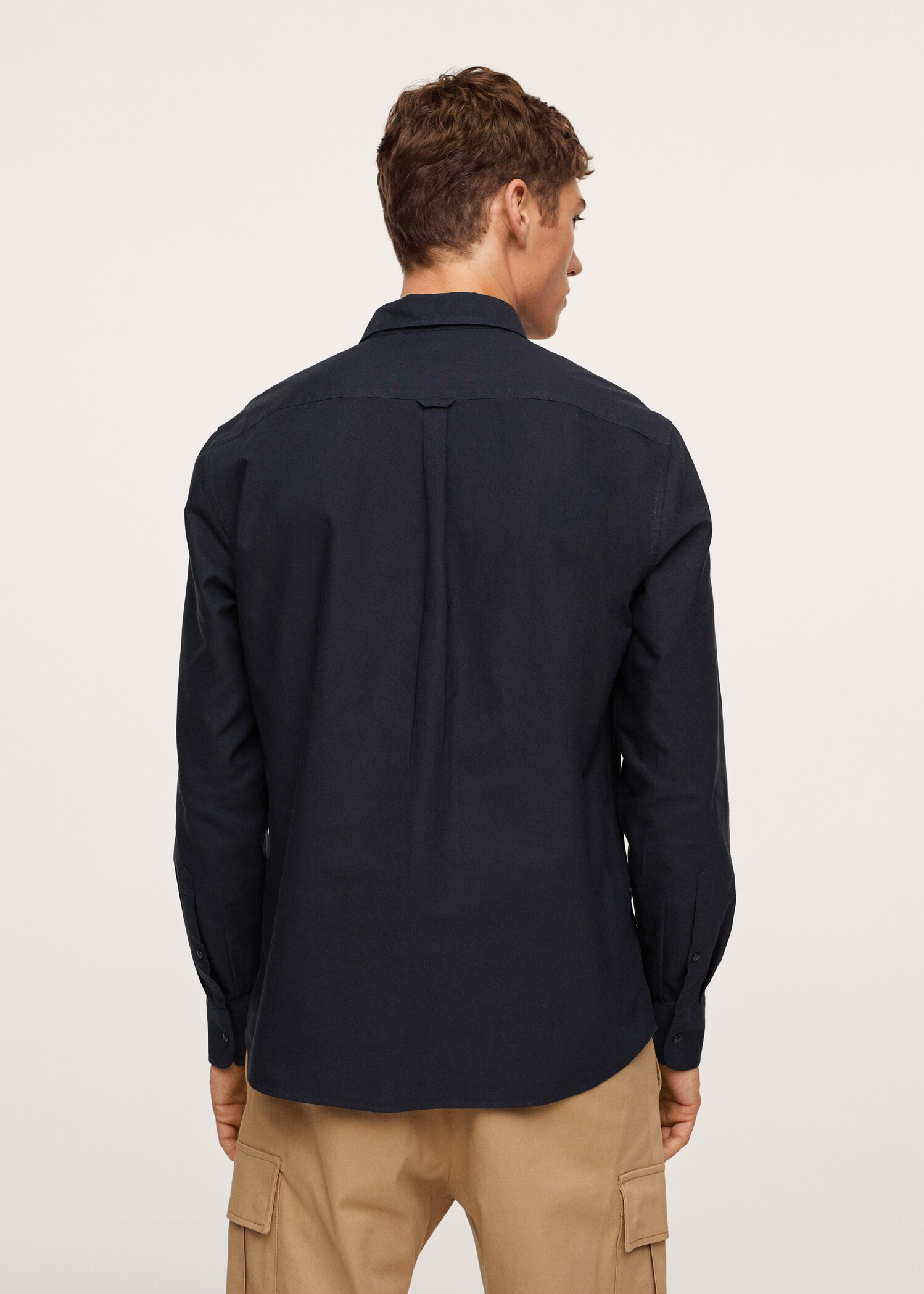 Camisa Oxford algodón - Reverso del artículo