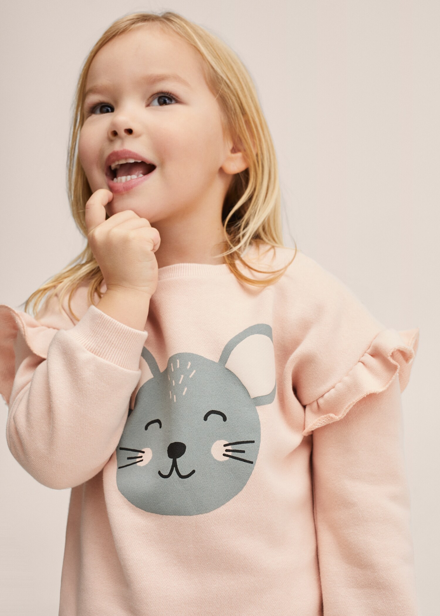 Sudadera dibujo estampado - Detalle del artículo 2