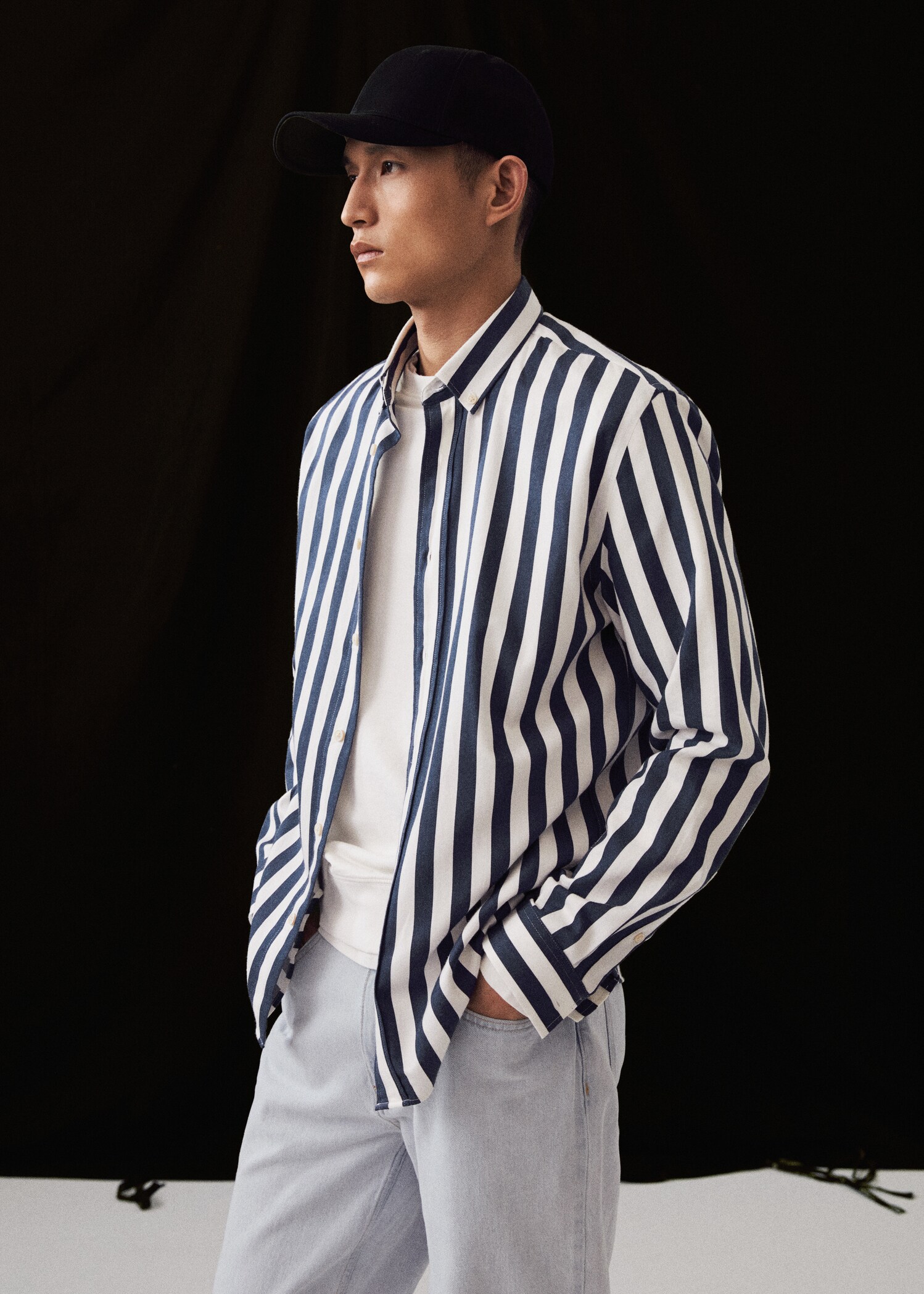 Camisa vestir algodón rayas - Detalle del artículo 5
