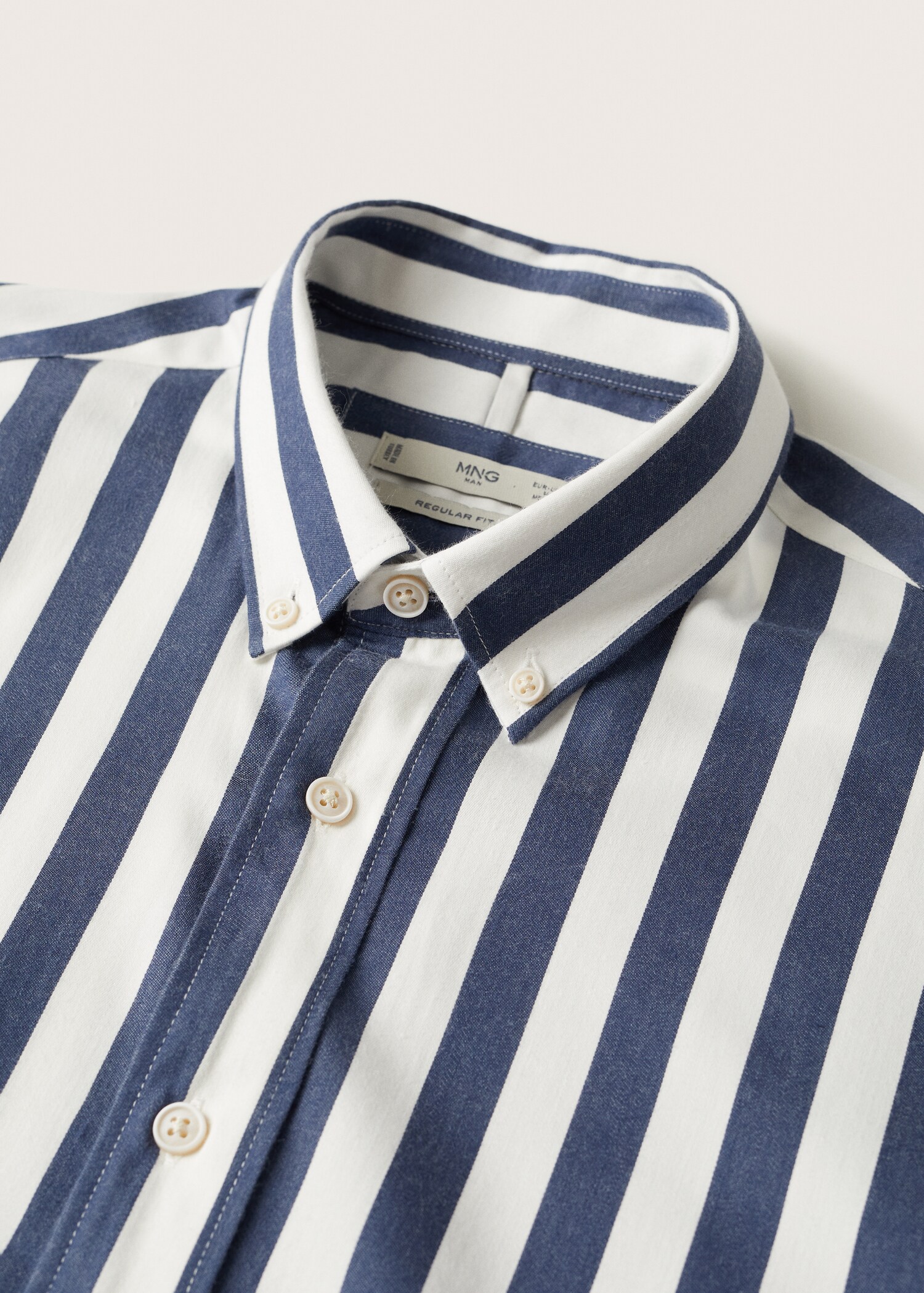 Camisa vestir algodón rayas - Detalle del artículo 8