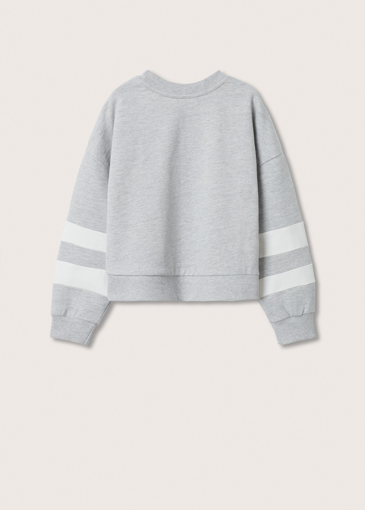 Contrast sleeve sweatshirt - Reverse of the article