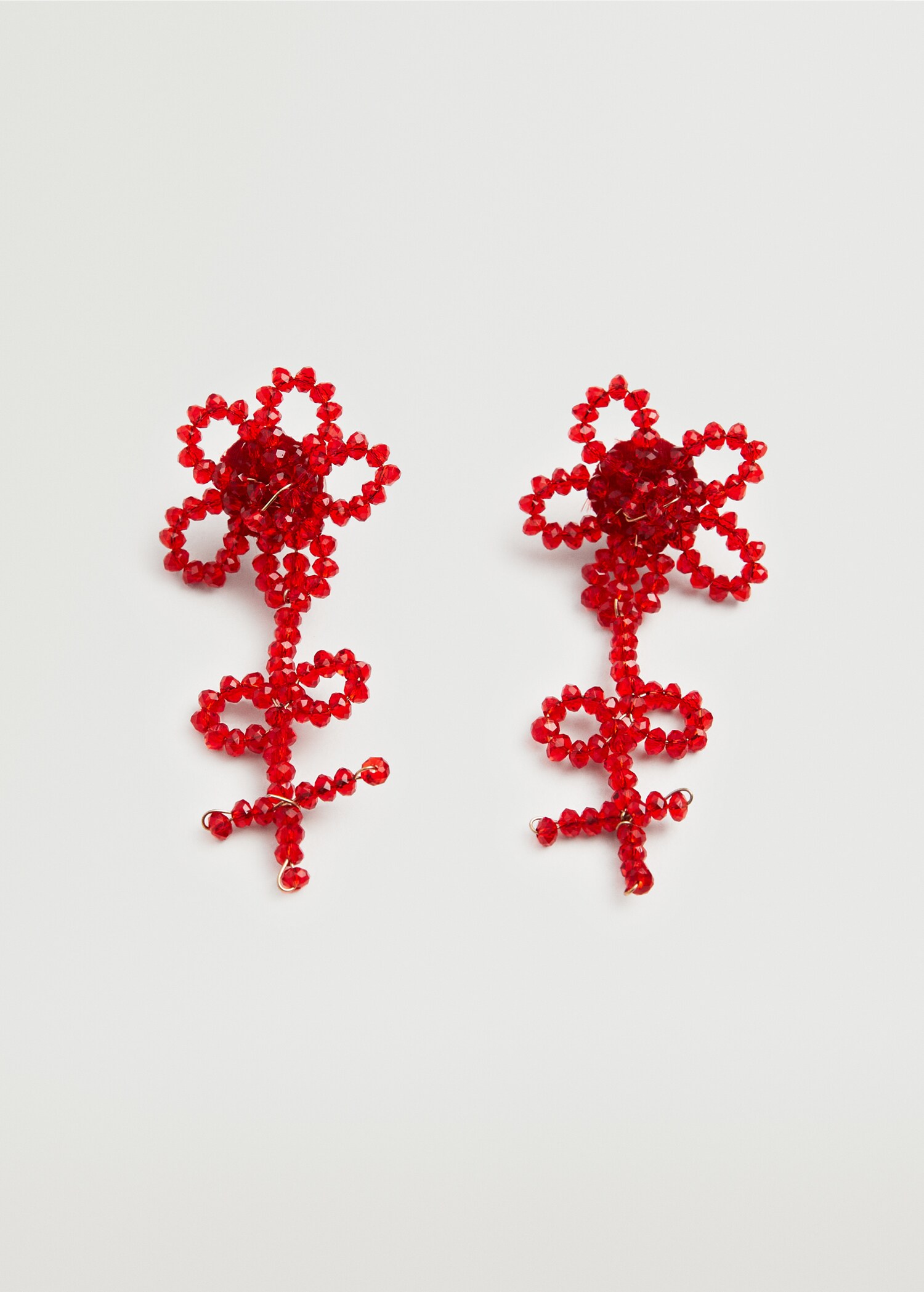 Pendientes flor cristal - Artículo sin modelo