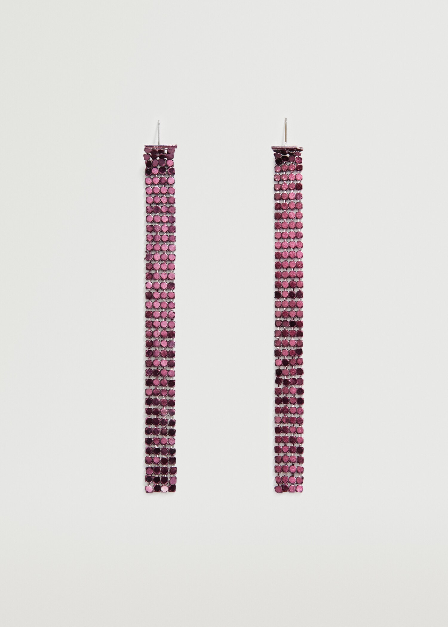 Pendientes cascada brillo - Artículo sin modelo